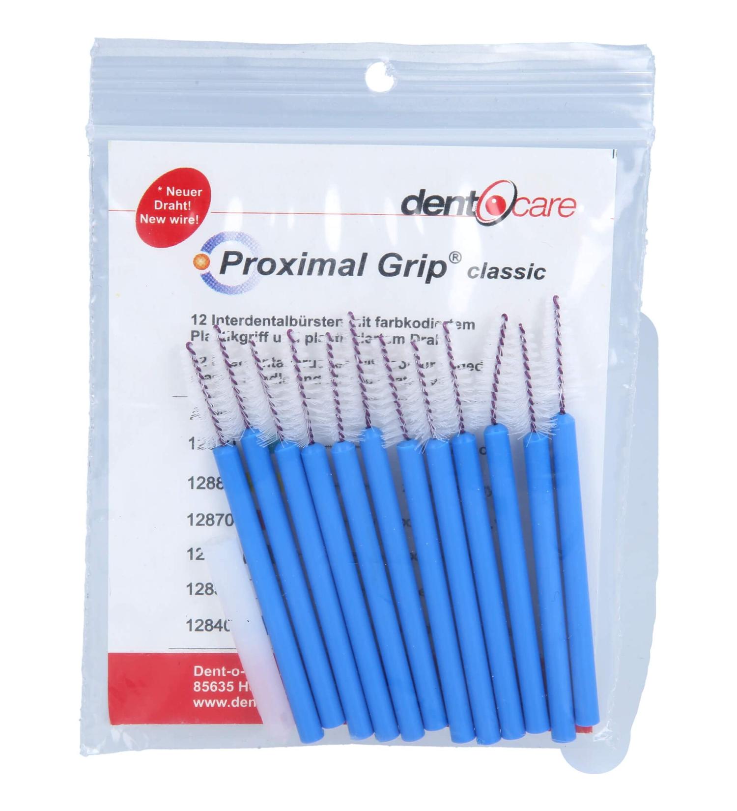 Proximal Grip Classic Interdental Brushes 12 pieces blue conical 0.95mm