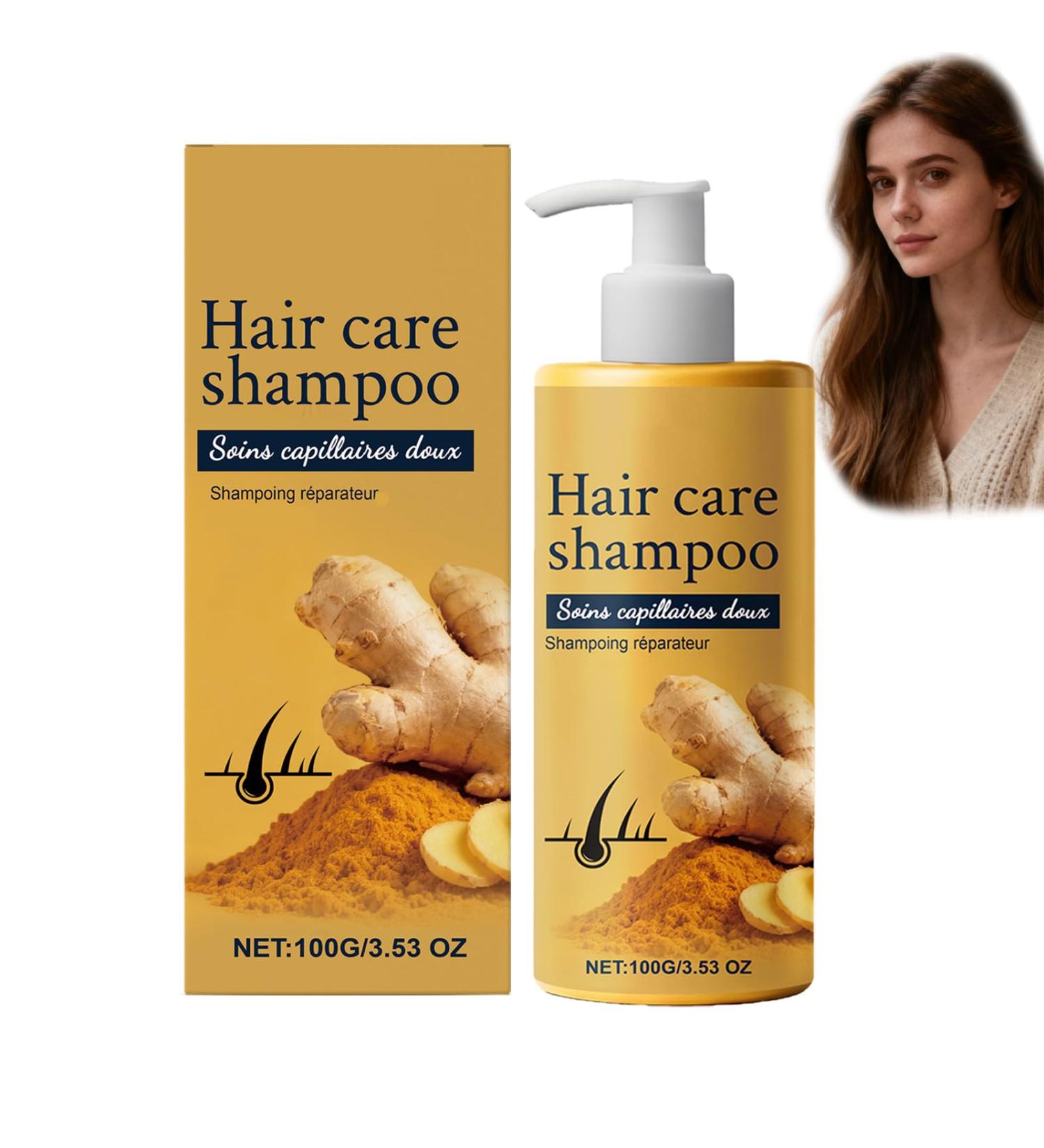  ZLHHRZJX Ginger hair care shampoo against hair loss and dandruff ginger shampoo against hair loss improves split ends regulates the production of - Buy Online on GoSupps.com