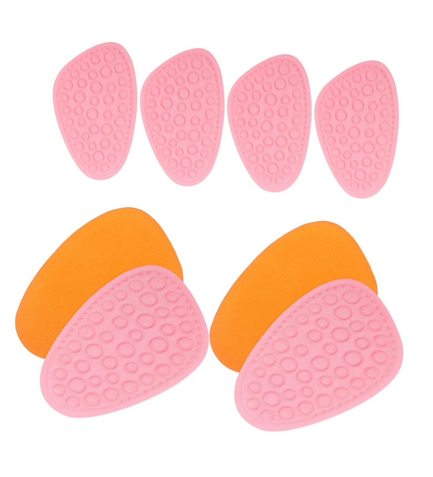 4 Pairs Forefoot & Heel Pads for Sneakers | Comfortable High Heel Inserts for Women & Unisex | Cushioning Grip Pads in Pink | Optimal Comfort & Support - Buy Online on GoSupps.com