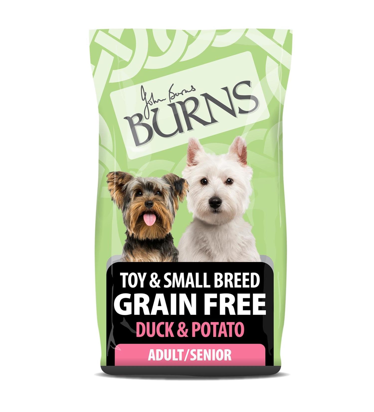 Burns - Grain Free Adult Dog Food with Duck and Potatoes - 2 kg - Buy Online on GoSupps.com