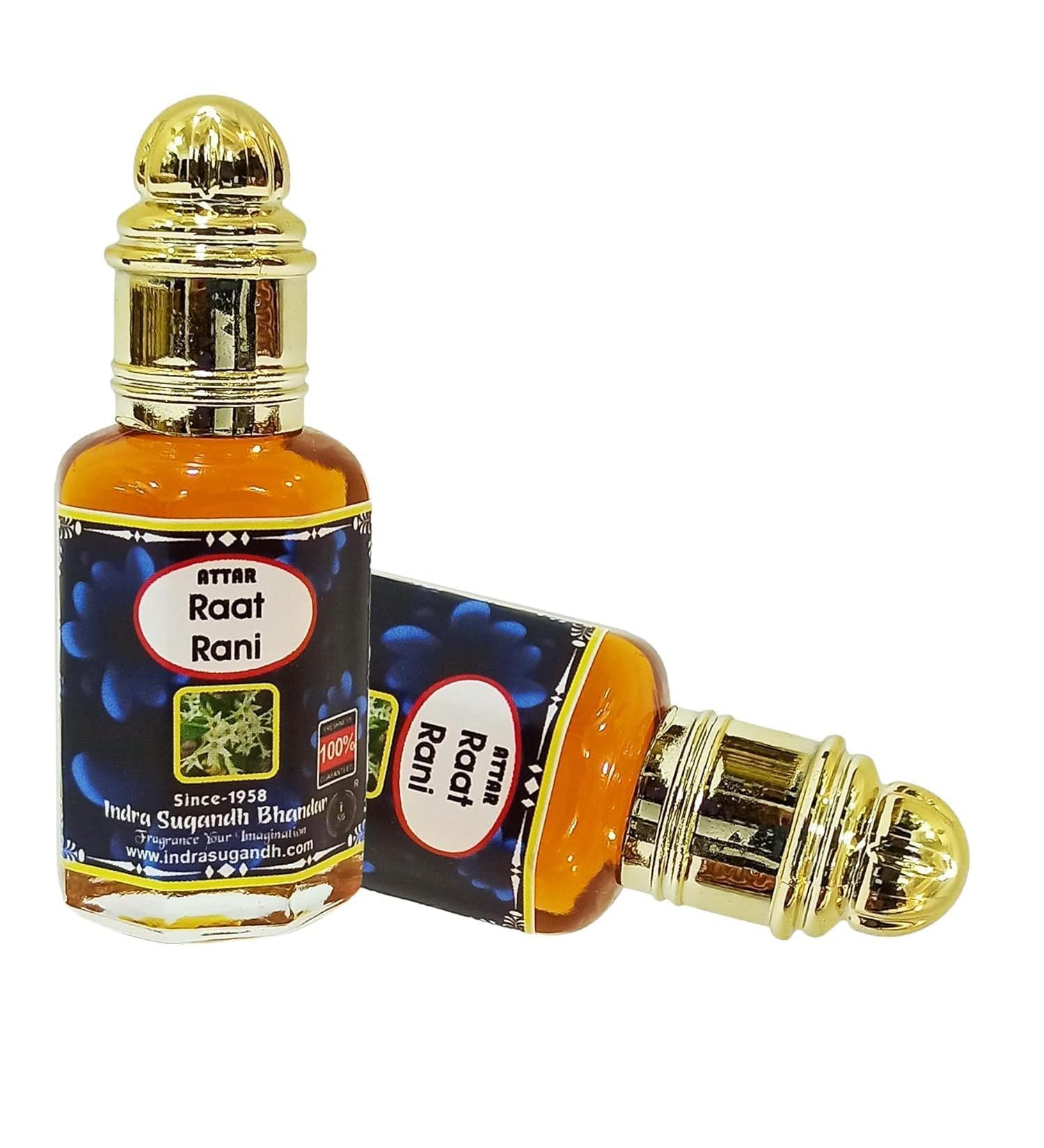 Attar For Men|Women Raat Rani 100% Perfume 0% Alcohol Night Queen Long Lasting Fragrance 12ml Rollon Pack