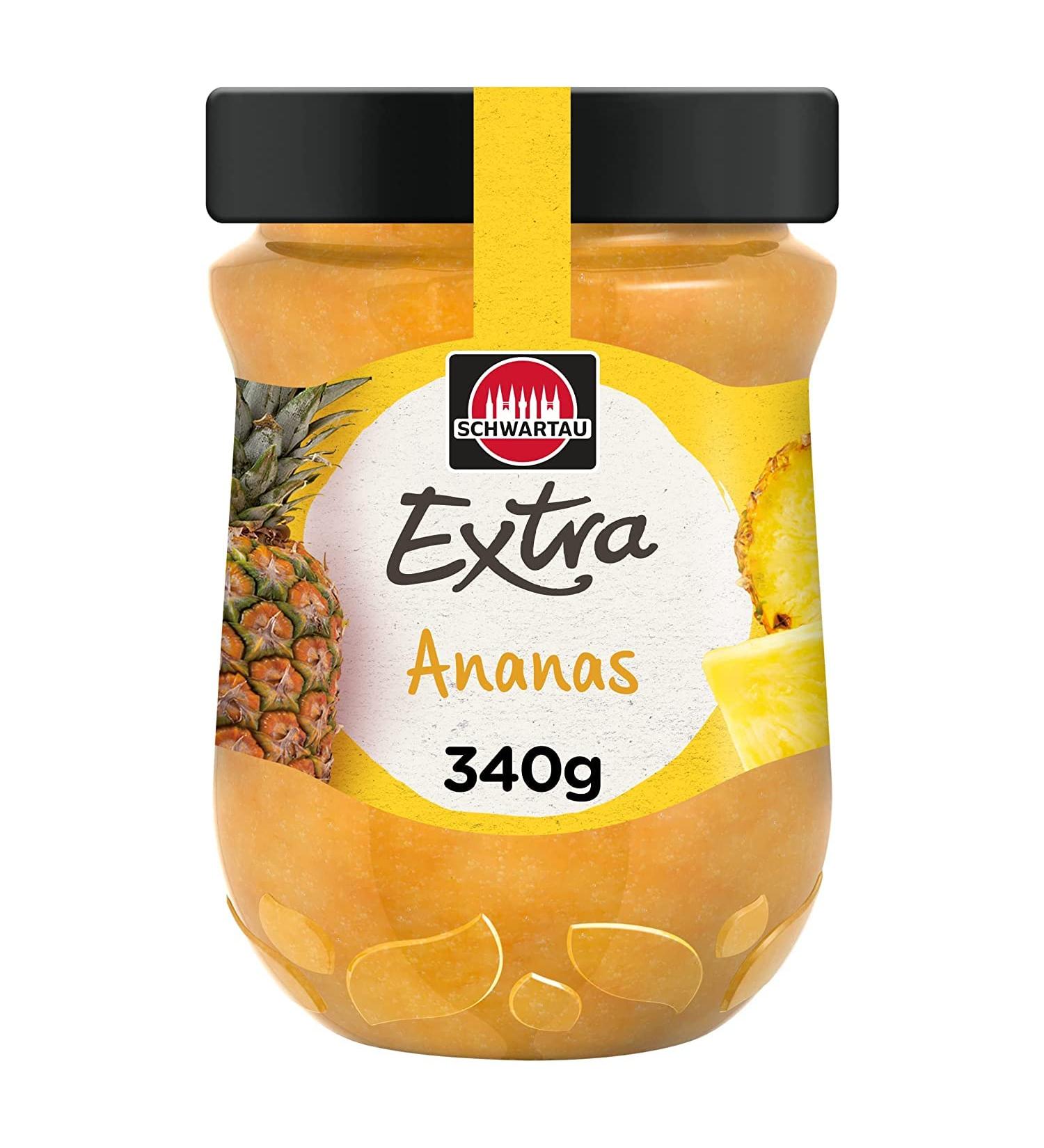Schwartau Extra Pineapple Jam 340g - Premium Quality International Shipping - Buy Online on GoSupps.com