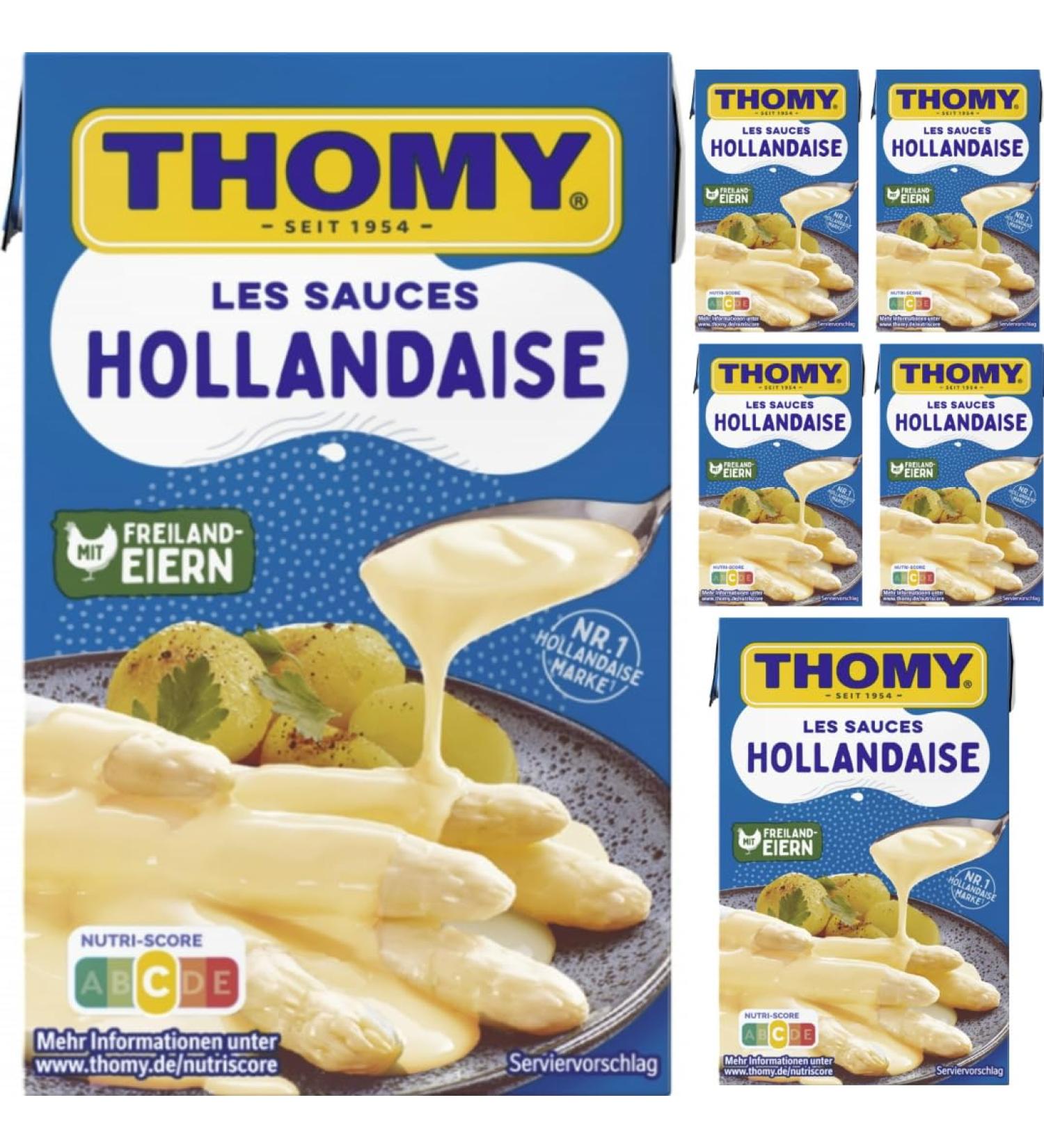 Thomy Hollandaise Sauce - 250g x 6 | Premium International Shipping - Perfect for Culinary Delights - Buy Online on GoSupps.com