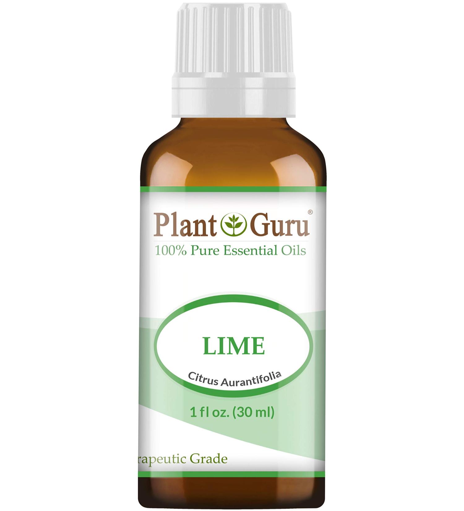 Lime Essential Oil 1 oz / 30 ml 100% Pure Undiluted Therapeutic Grade Cold Pressed from Fresh Lime Peel Great for Aromatherapy Diffuser Relaxation and Calming Natural Cleaner.