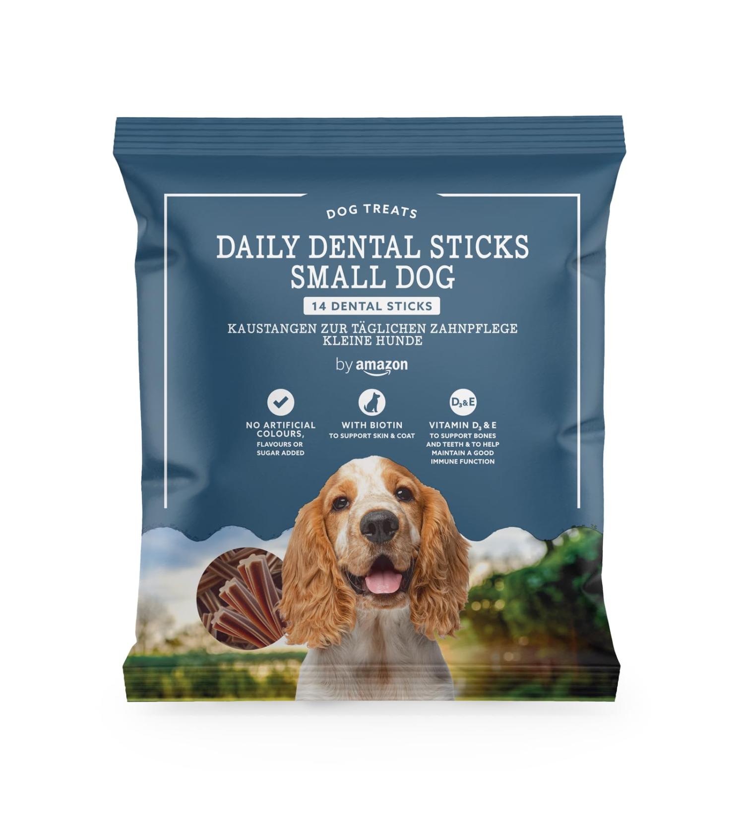 by Amazon - Daily Use Dental Sticks - Small Dogs 220g - Buy Online on GoSupps.com