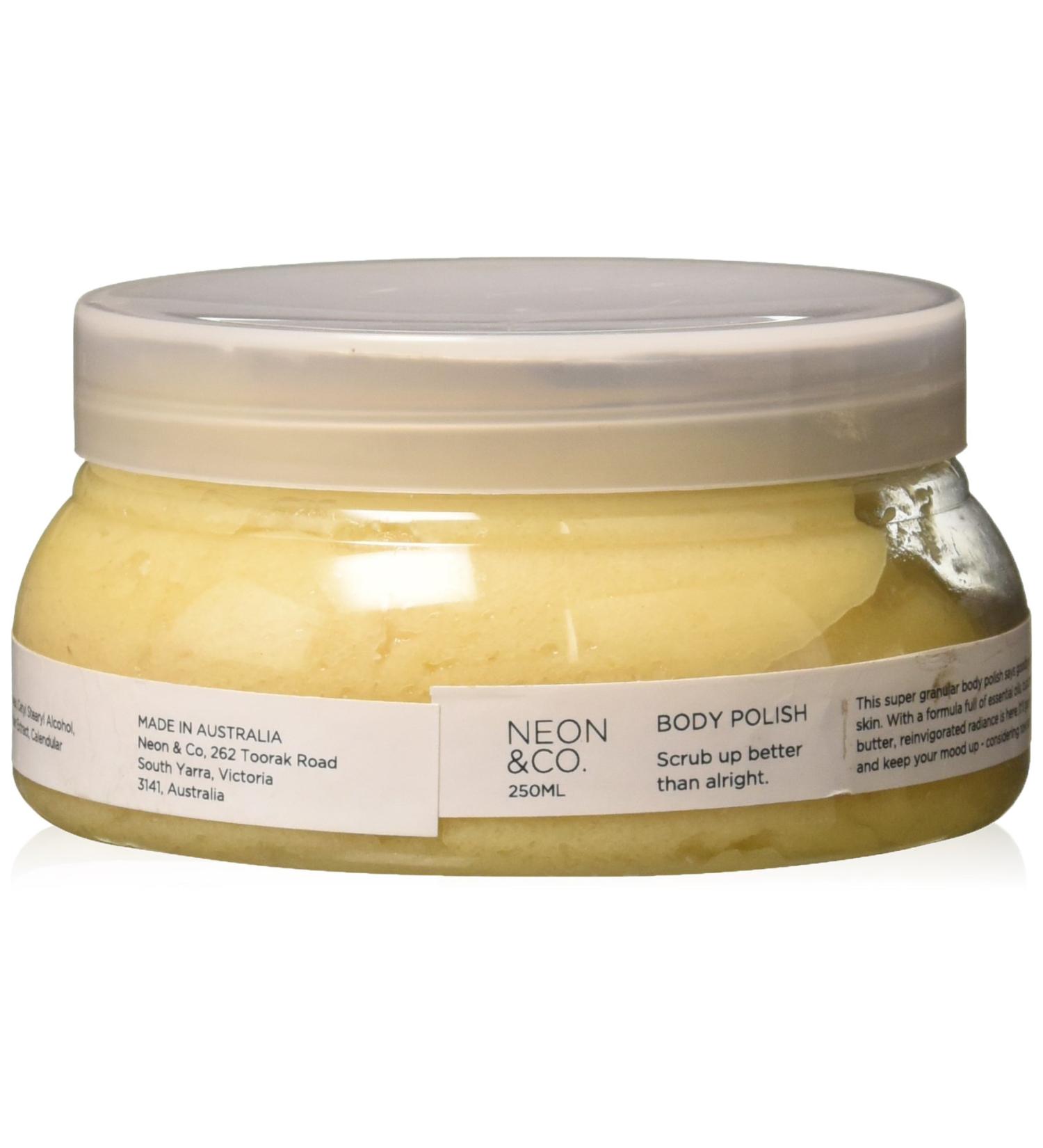 Neon & Co. Body Polish - Revitalizing 250g Exfoliating Scrub for Radiant Skin | International Shipping Available - Buy Online on GoSupps.com