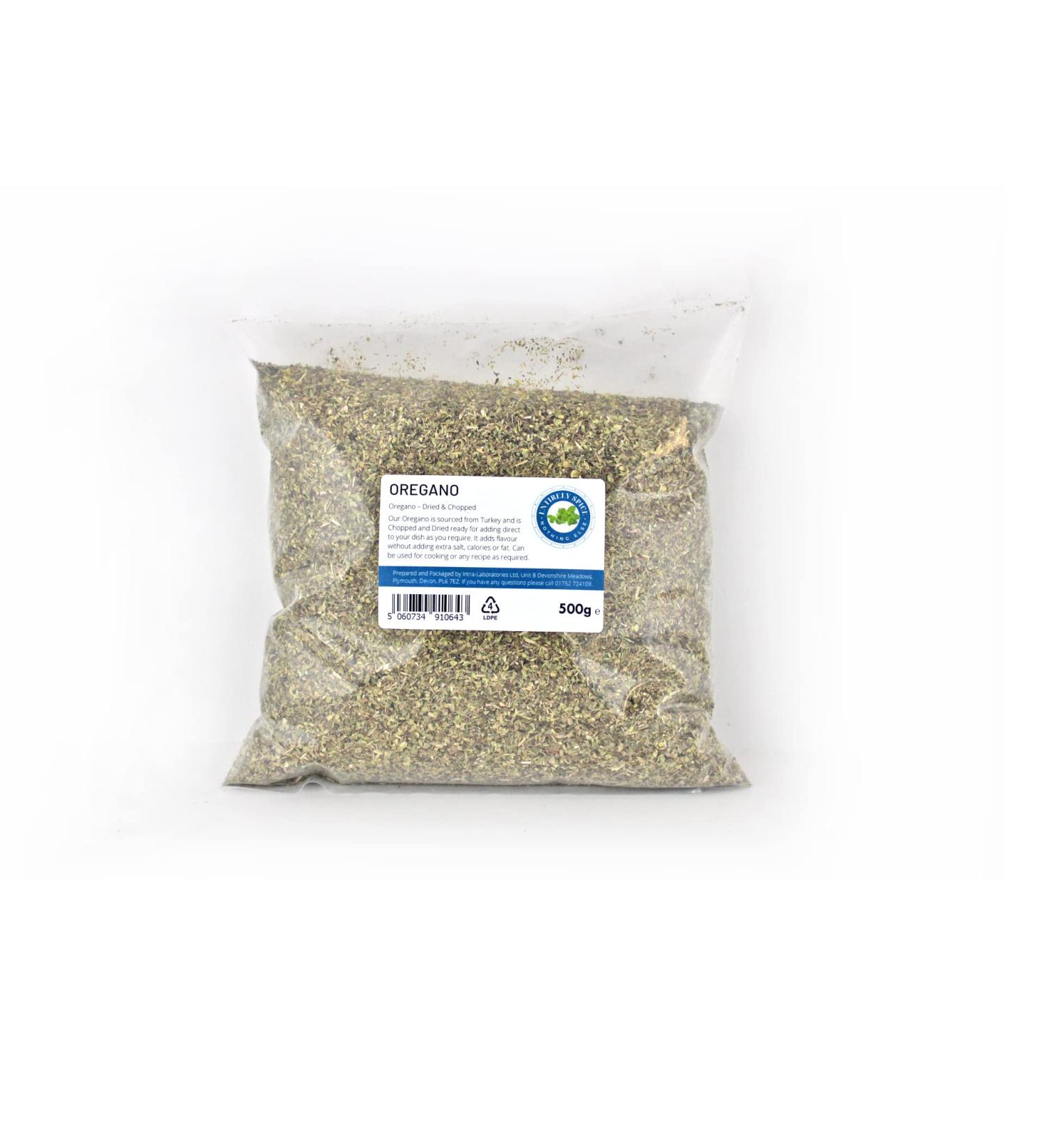 Dried Oregano Herbs 500g - Premium Quality Ingredients - Buy Online on GoSupps.com