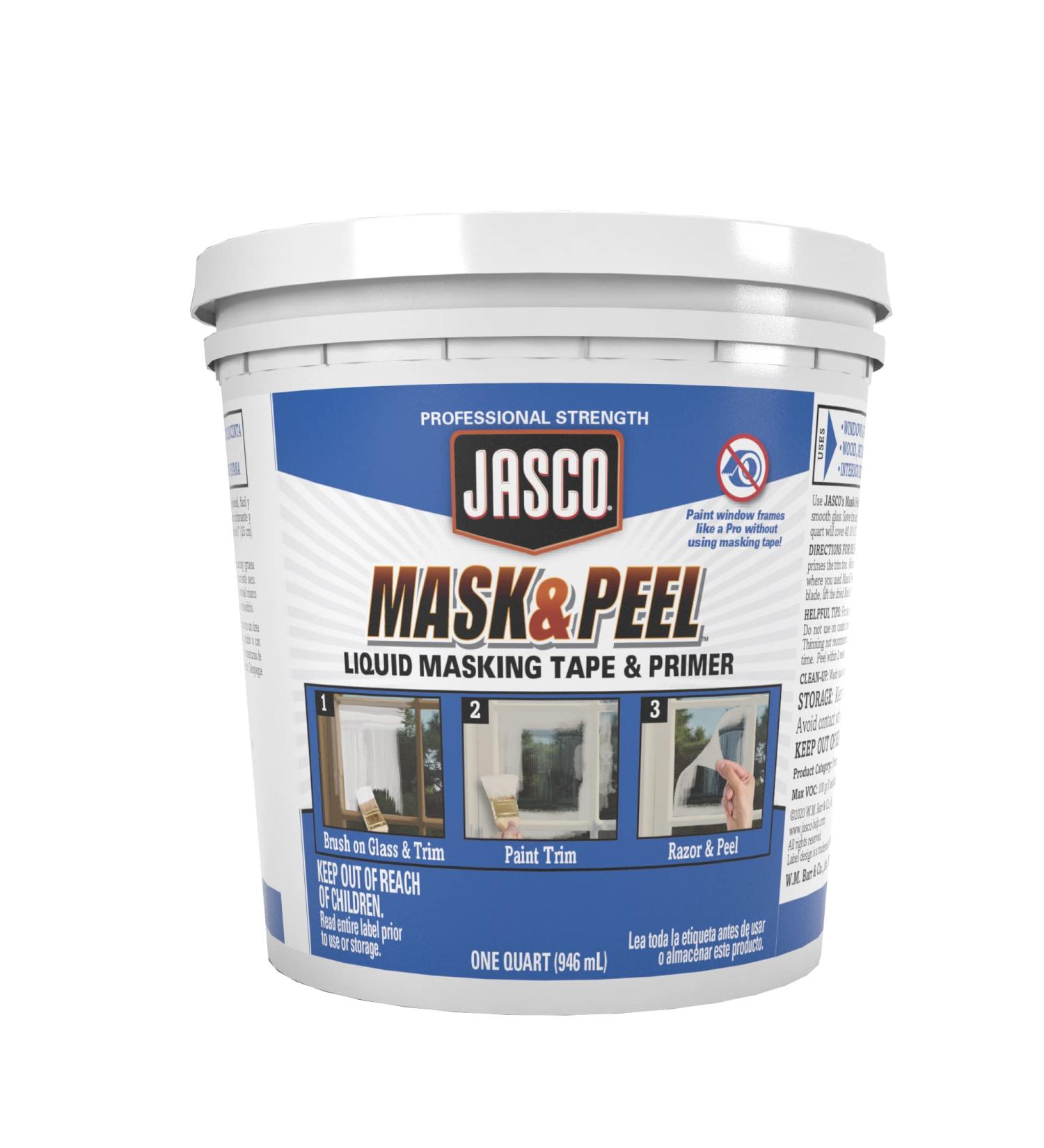 JASCO Liquid Mask & Peel 1 Quart - Professional Grade Chemical Paint Remover - Buy Online on GoSupps.com