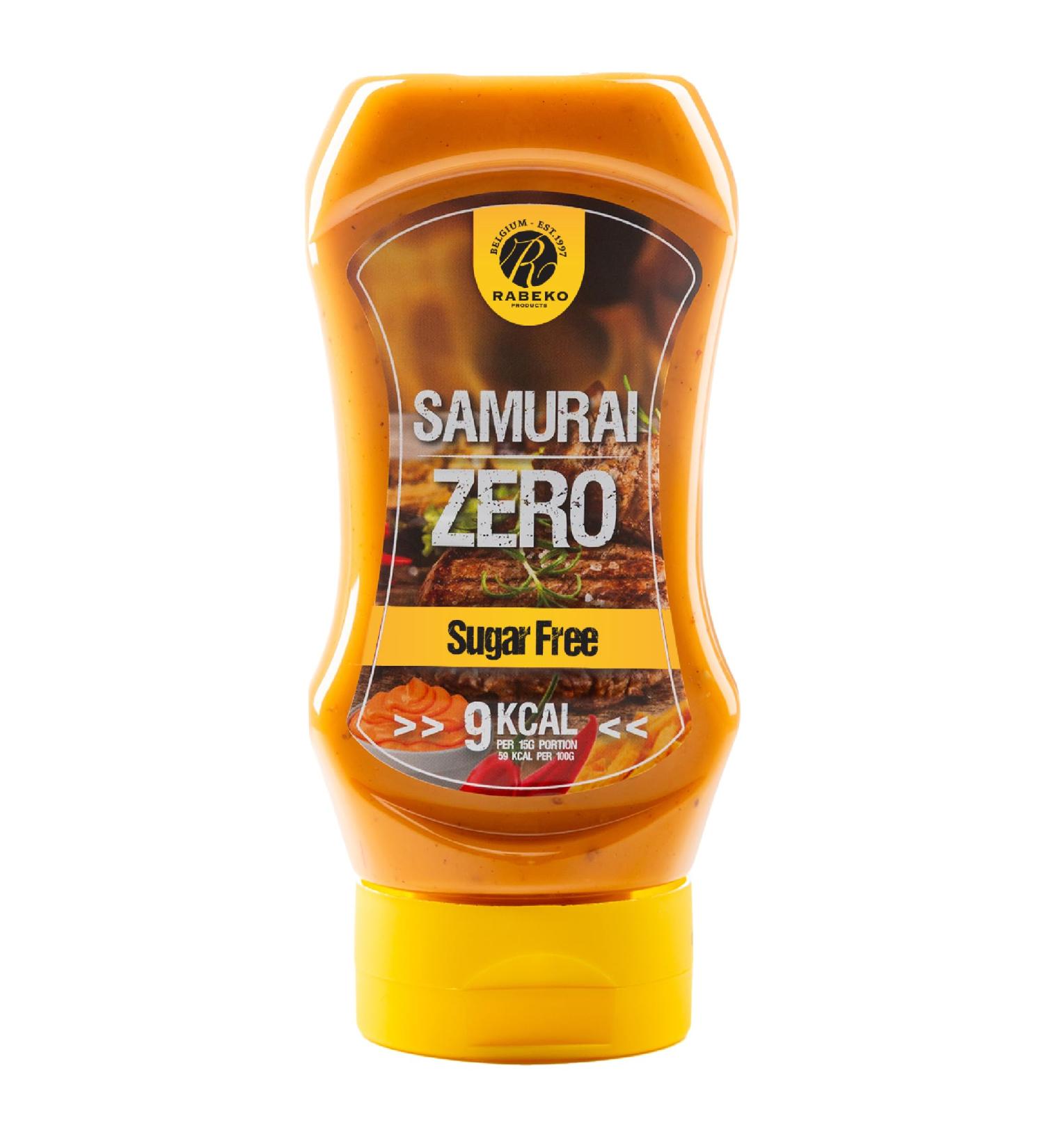  Rabeko Rabeko Zero Sauce | SAMURAI | 1 x 350 ml sugar-free & low fat healthy low-carb products low in calories low in fat for salads - Buy Online on GoSupps.com