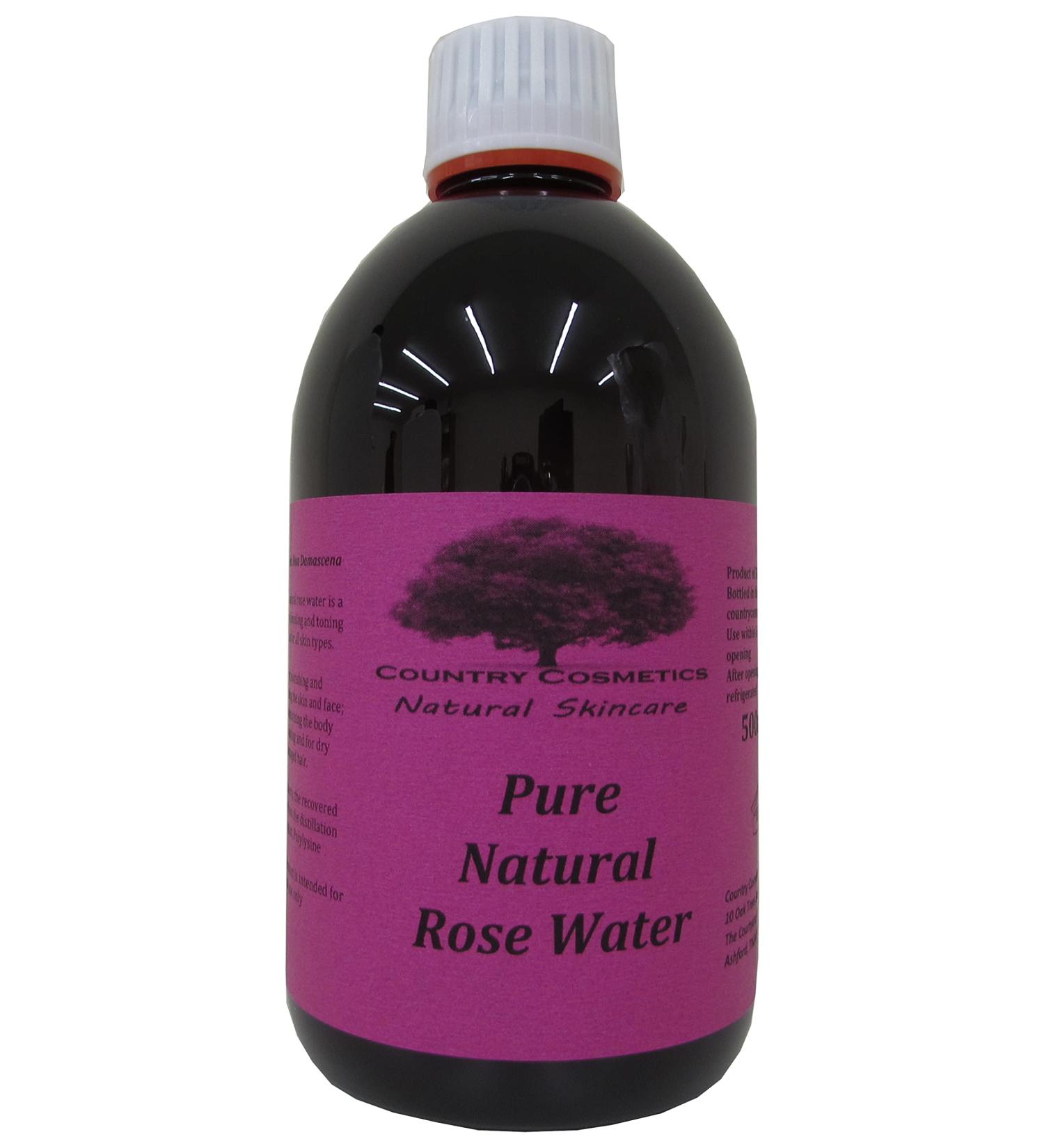 Pure Natural Rose Floral Water 500ml Floral 500 ml (Pack of 1)