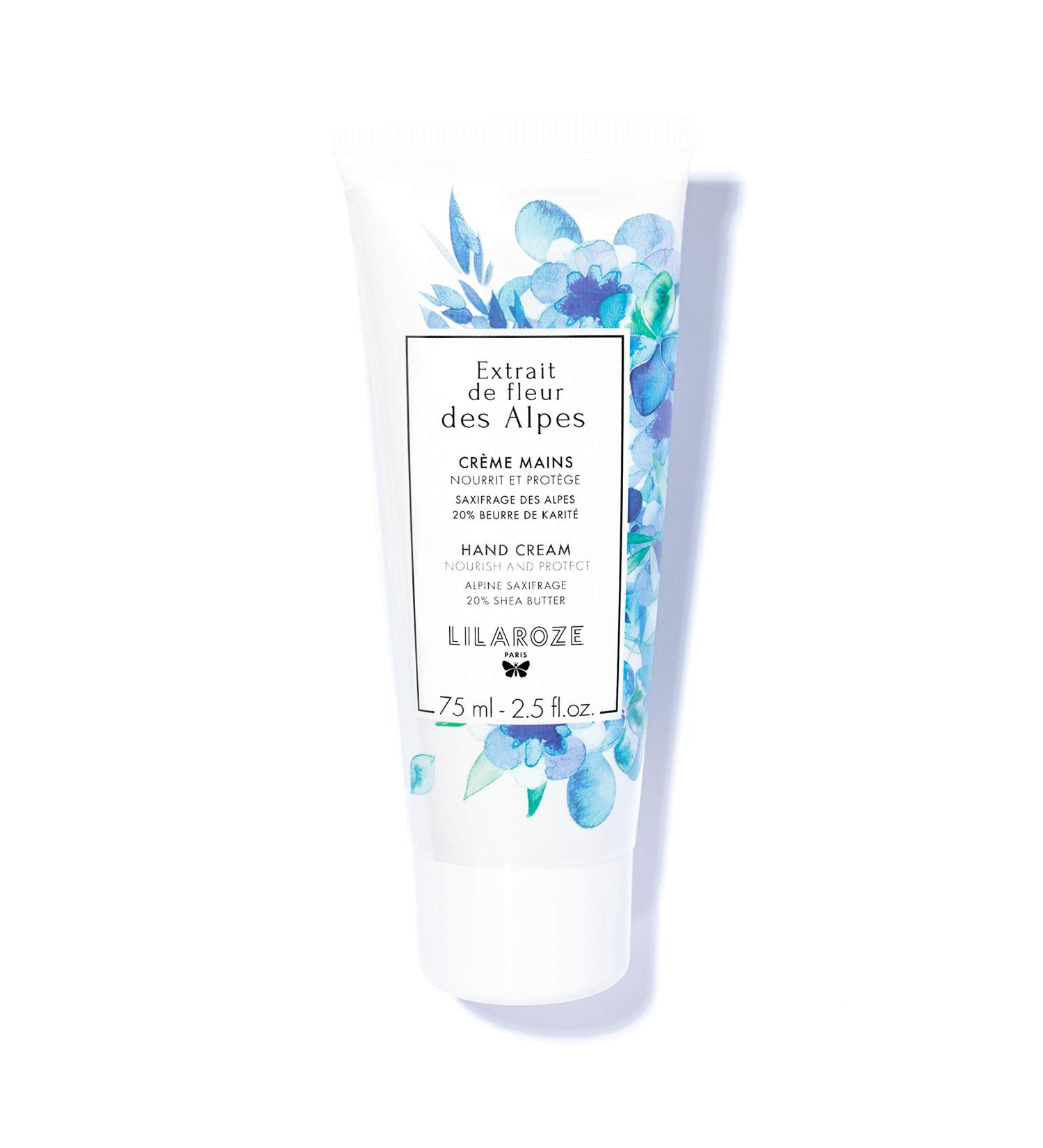 LilaRoze - Fleur des Alpes Hand Cream 75ml - Moisturizing Hand Cream - All Skin Types - Buy Online on GoSupps.com