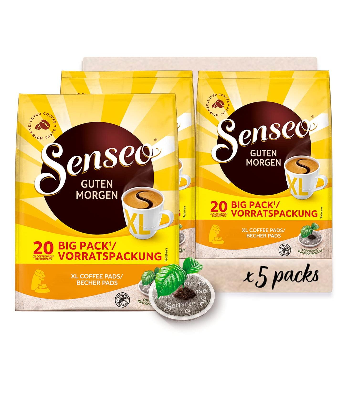 Buy Senseo Good Morning XL Coffee Pads | RA-Certified | 100 Cup Pads | International Shipping - Buy Online on GoSupps.com