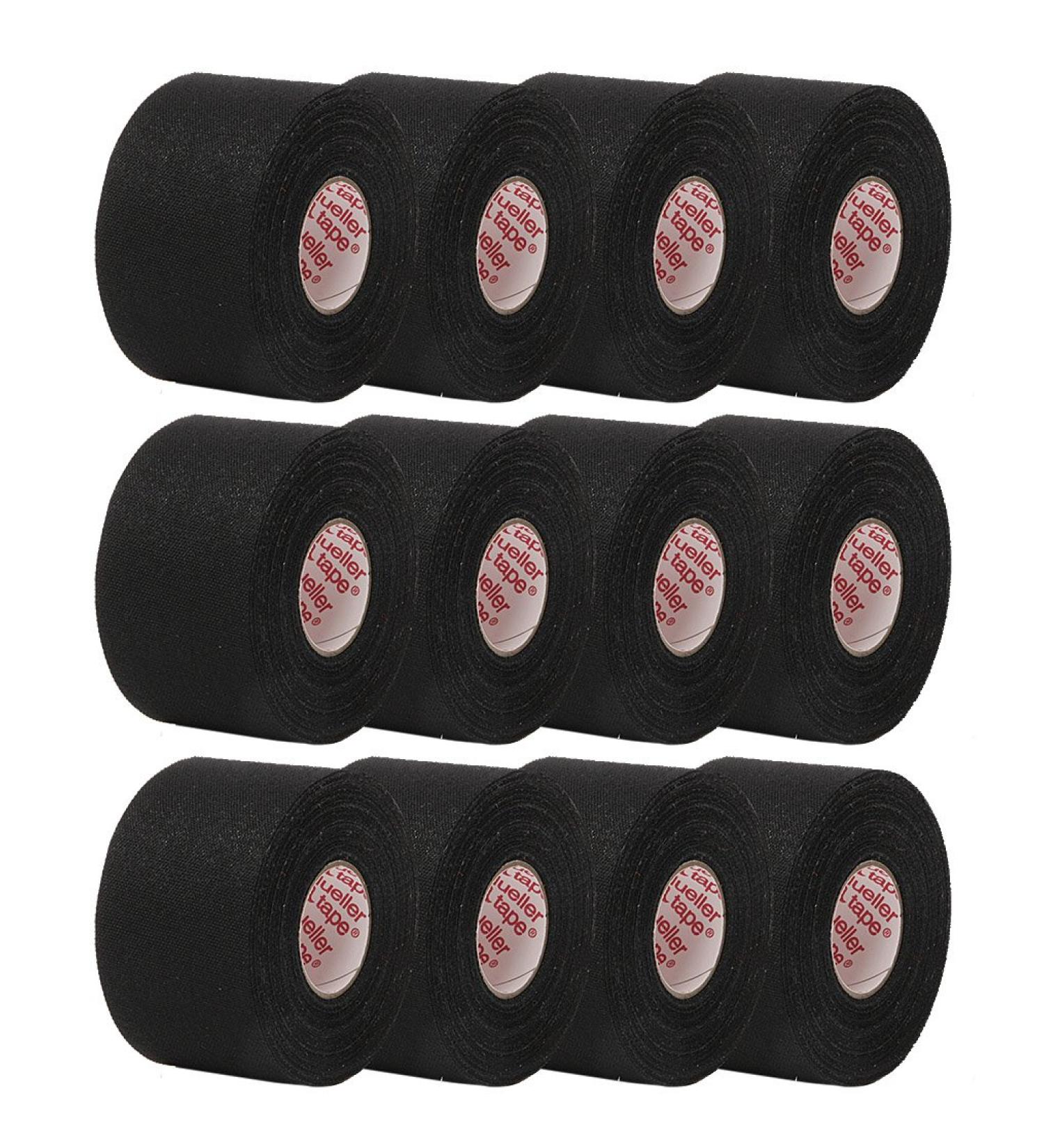 Mueller Black Athletic Tape - 10-Yard Rolls - MTape (12)