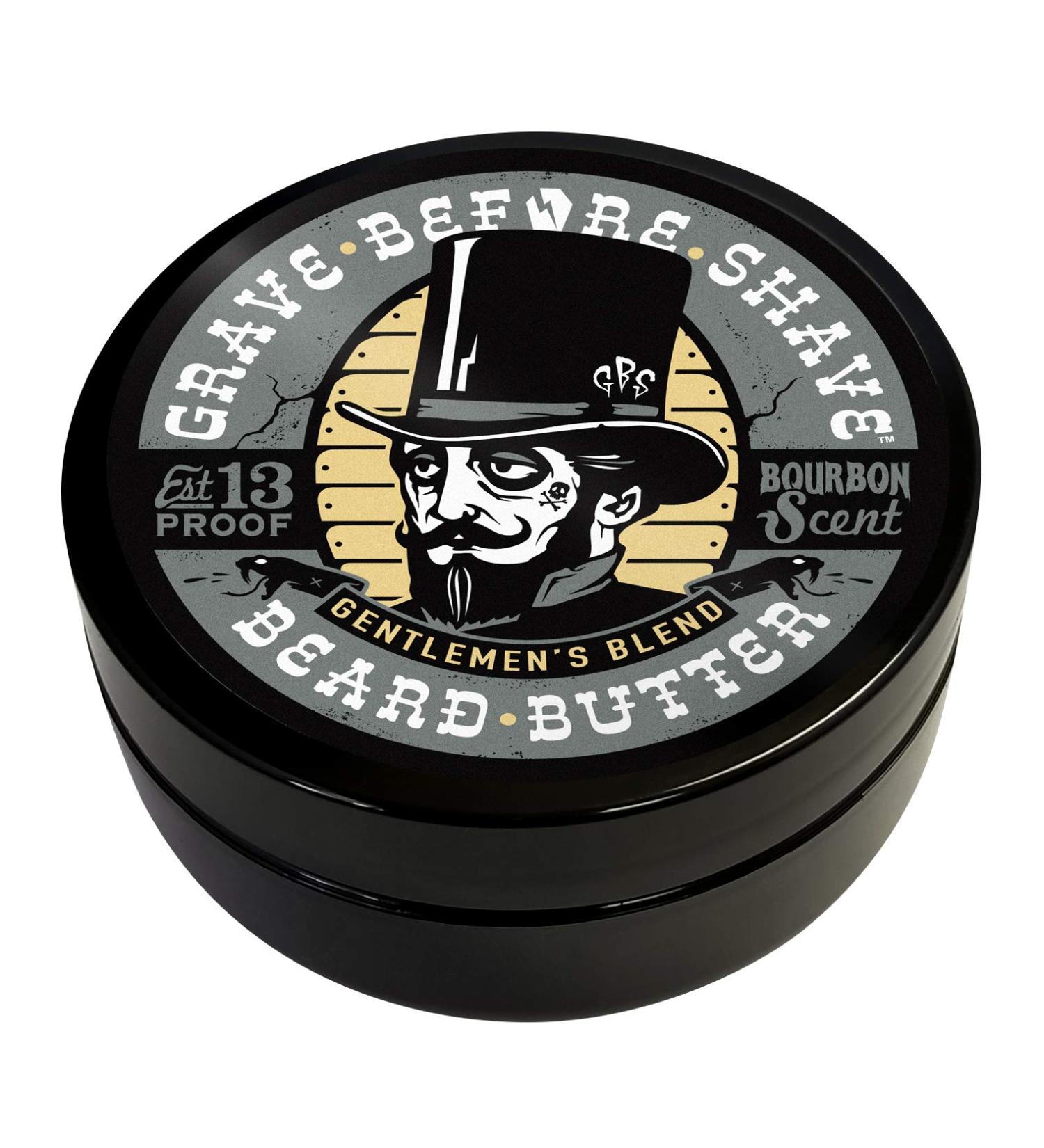 Grave Before Shave Gentlemen's Blend Beard Butter - Premium Beard Care for International Shipping - Buy Online on GoSupps.com