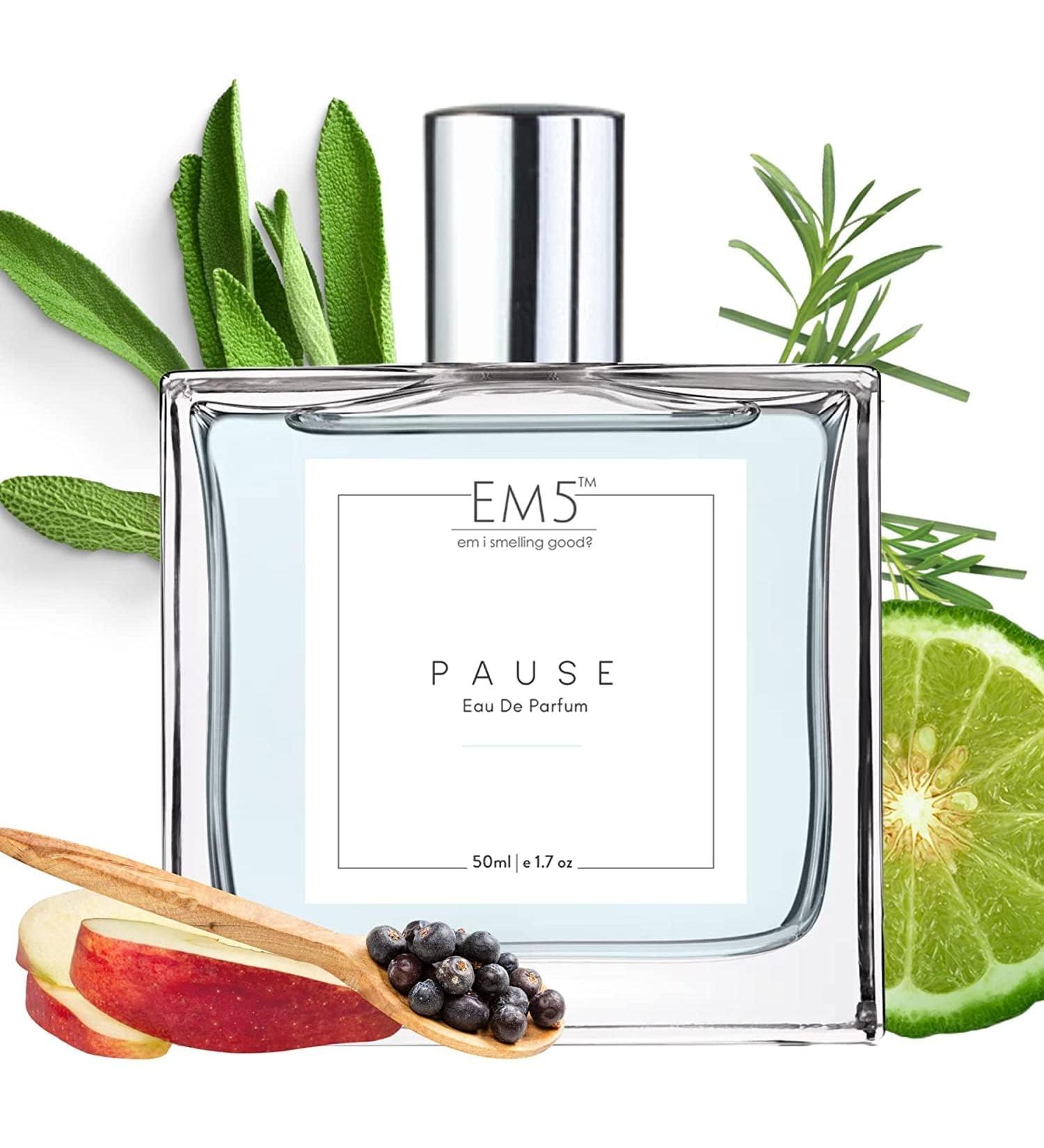 PUB Pause Perfume for Men | Eau de Parfum (EDP) | Strong and Long Lasting Spray | Aromatic Fresh Amber | Luxury Gift for Men | 50 ml