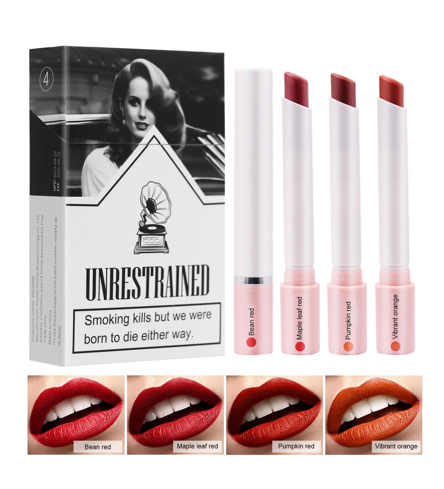 Buy Matte Lipstick Set & Gloss Long-Lasting Moisturizing Formula | International Shipping - Buy Online on GoSupps.com