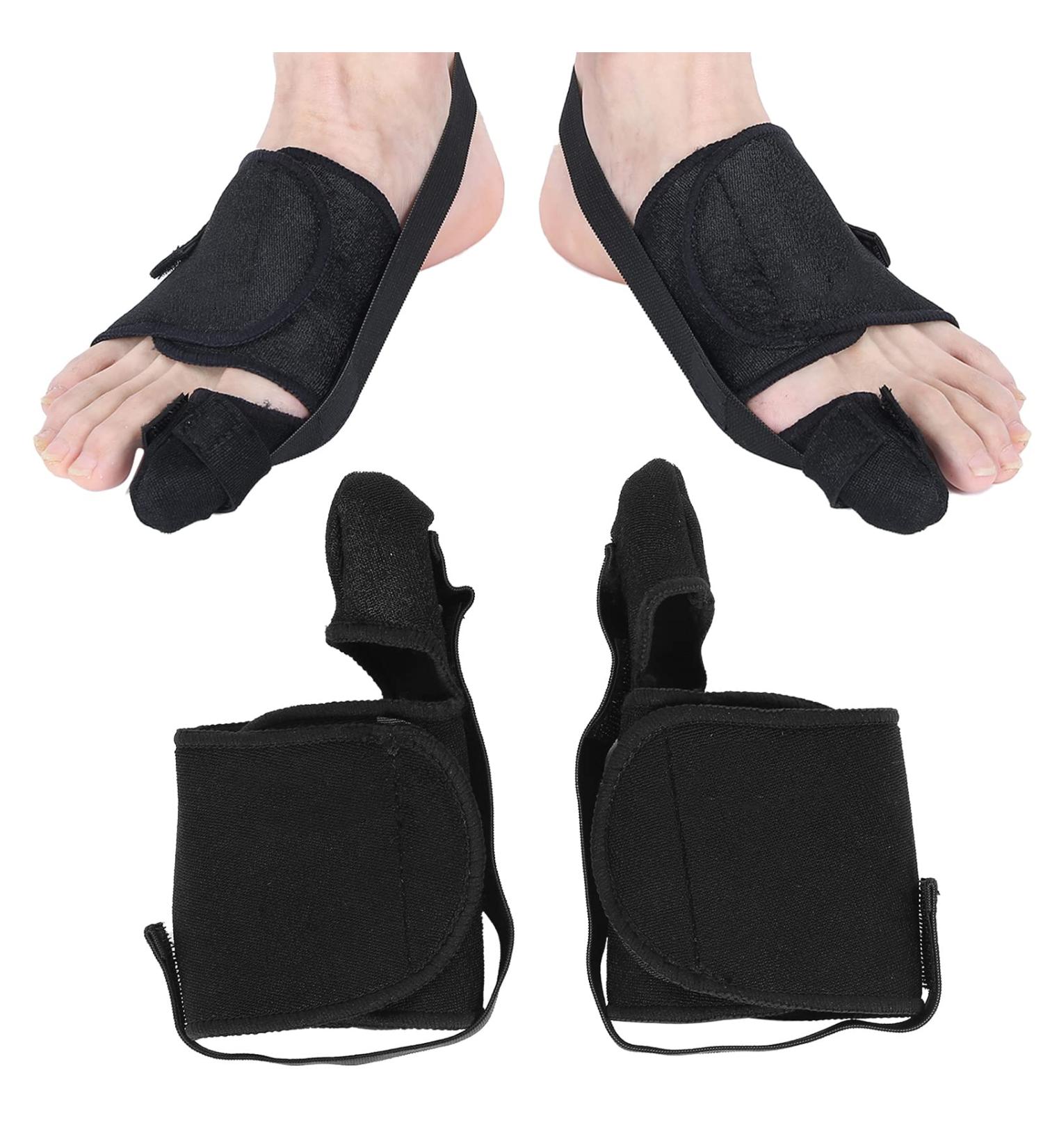 Bunion Splint Hallux Valgus Corrector | Double Adjustment Toe Separator Brace for Men and Women | Foot Support and Toe Straightener - Buy Online on GoSupps.com