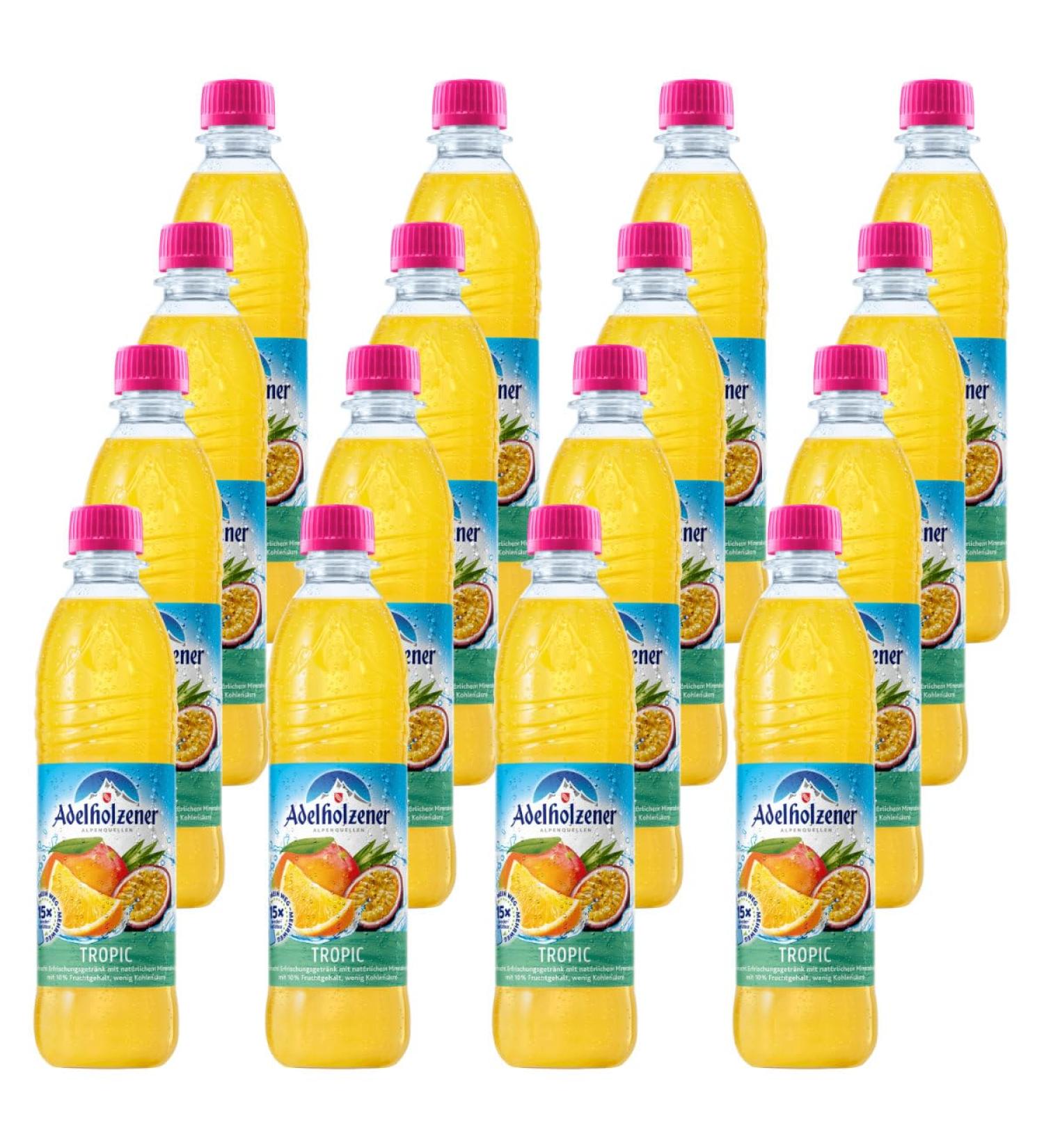 Adelholzener Tropic 16 bottles each 0.5l