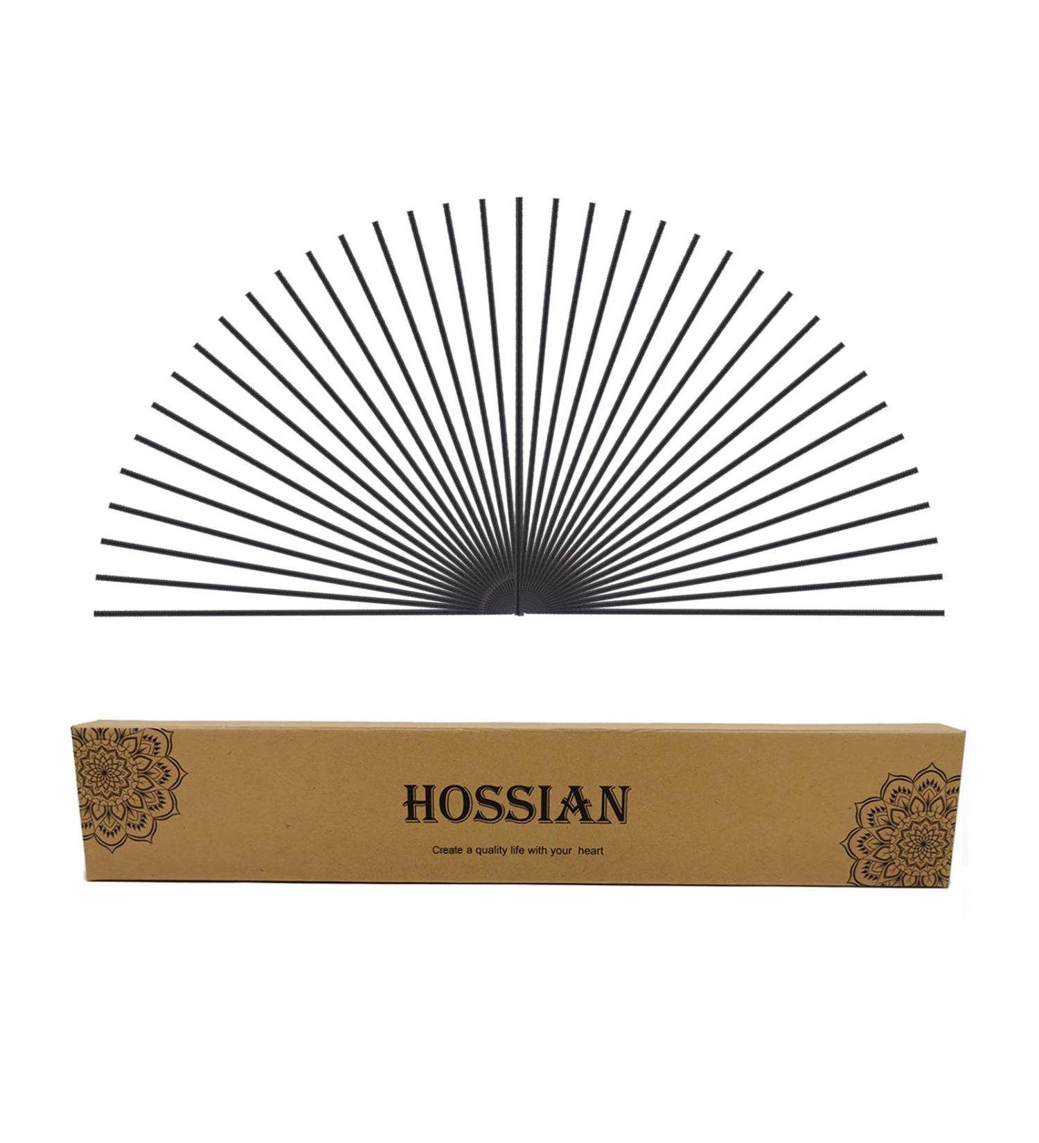 HOSSIAN 70 Pieces Replacement Sticks for Diffuser - Spa & Aromatherapy | 12x30CM Black 3mm Sticks - Buy Online on GoSupps.com