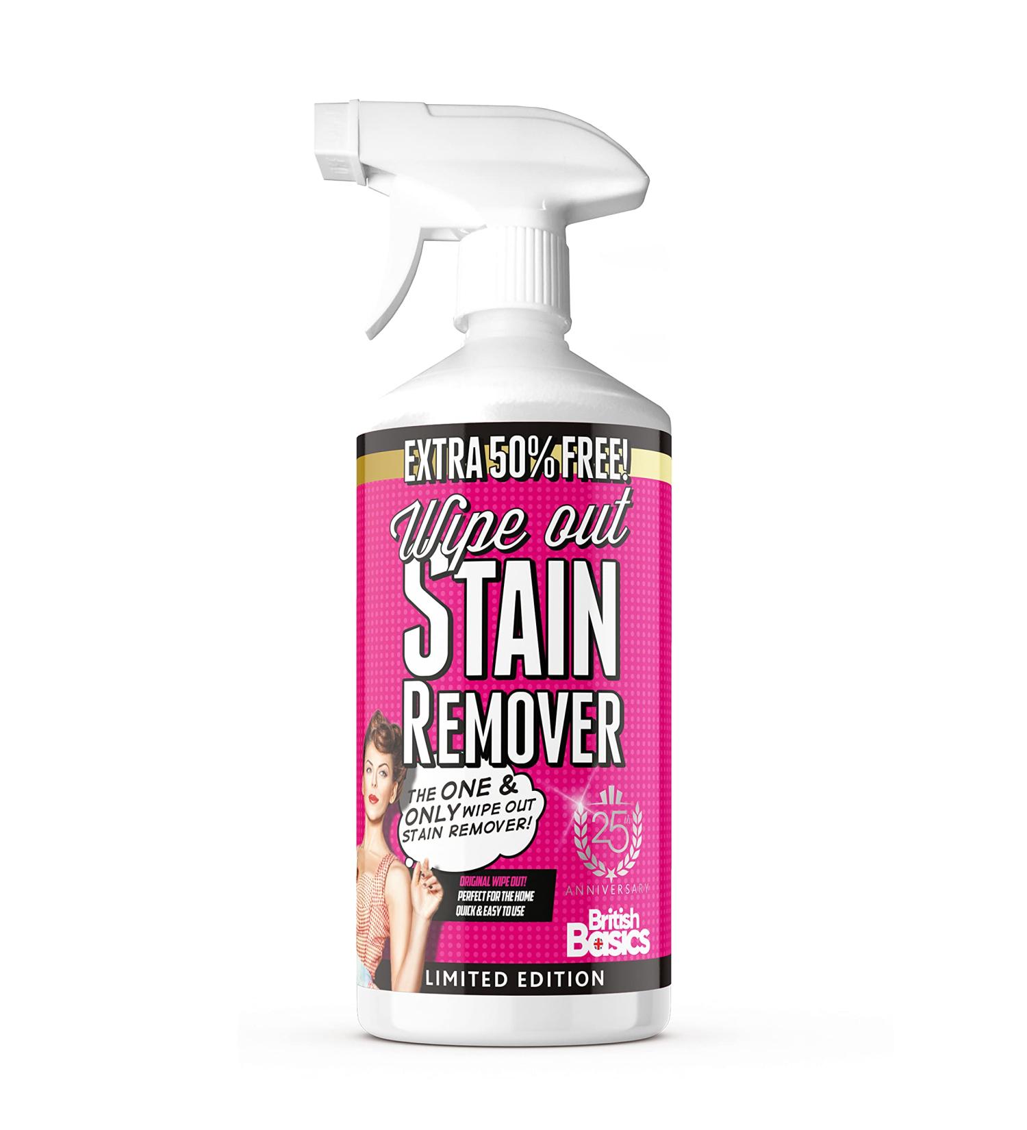 Wipe Out Stain Remover 750ml | Multi Purpose | Multi Surface | Removes all types of Stains | Extra 50% Free! - Buy Online on GoSupps.com