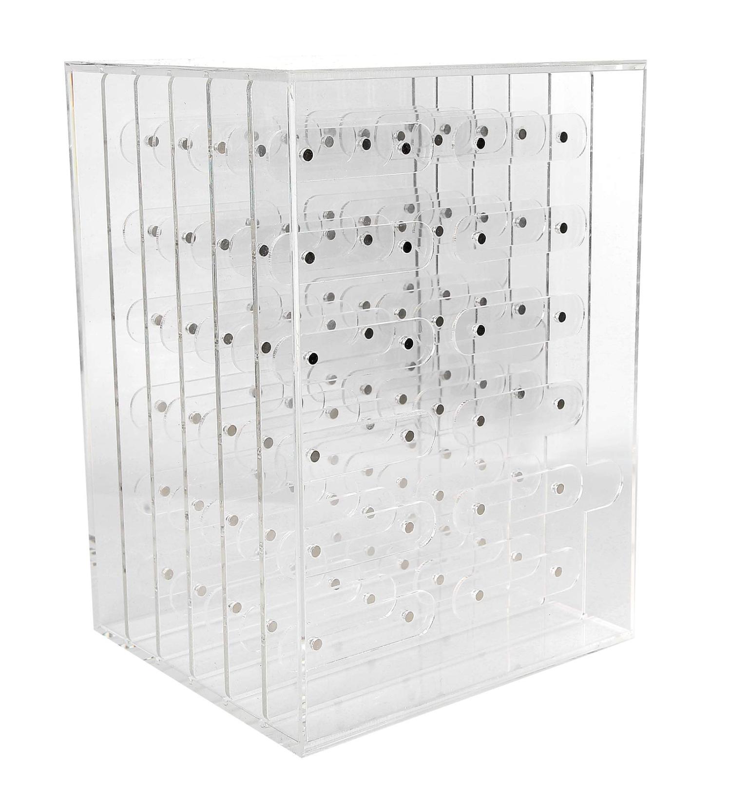 Nail Art Color Card Stand - Non-Slip Acrylic Manicure Exhibition Organizer for Worktops & Cupboards - Buy Online on GoSupps.com