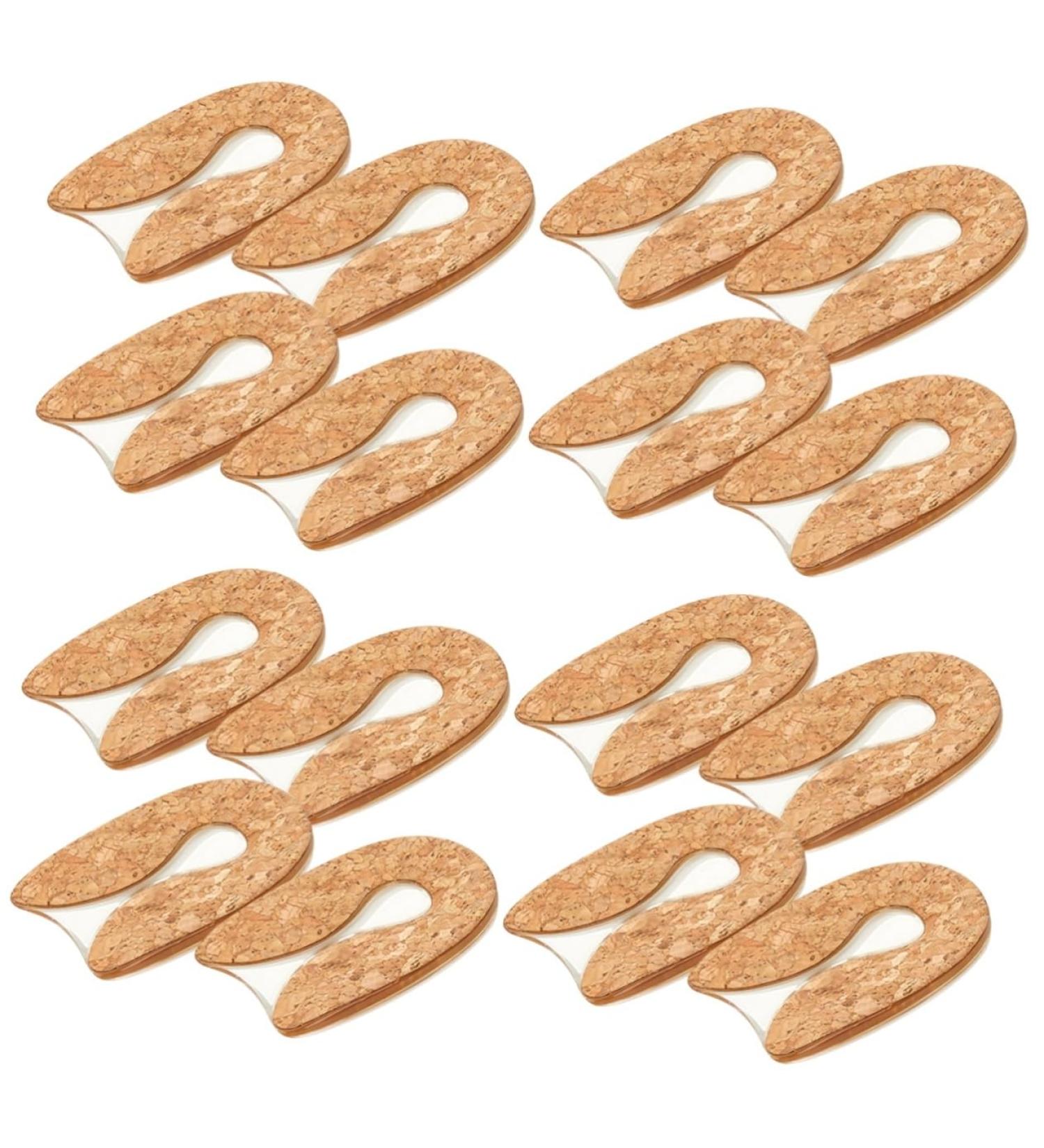 Gatuida 8 Pairs Transparent Heel Pads - Women's Heightening Heel Covers for Comfort and Support - Buy Online on GoSupps.com