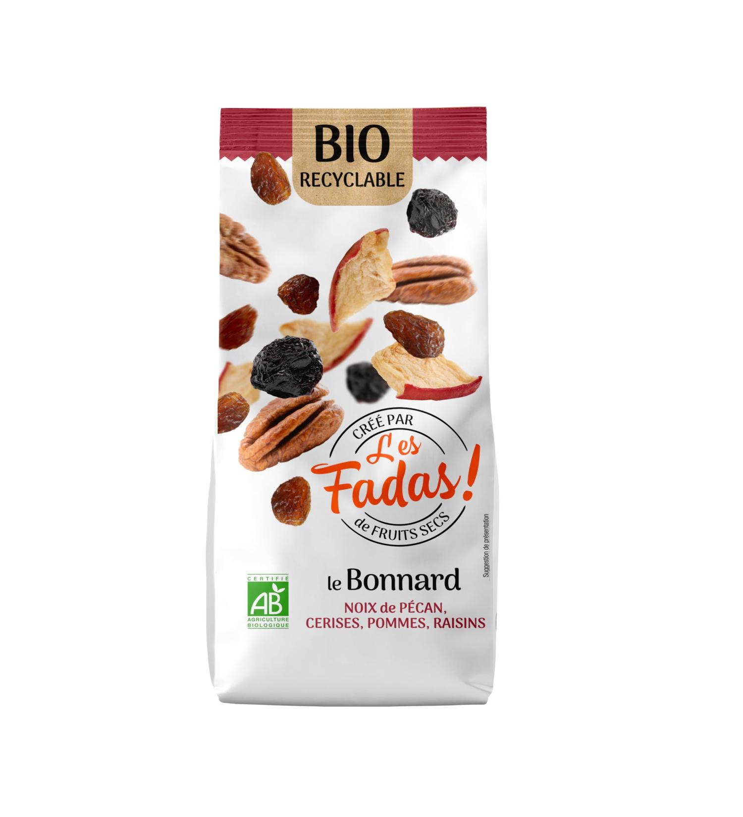 Dried Fruit FADAS Pecans Apples Raisins Cherries Organic 125 g - Buy Online on GoSupps.com