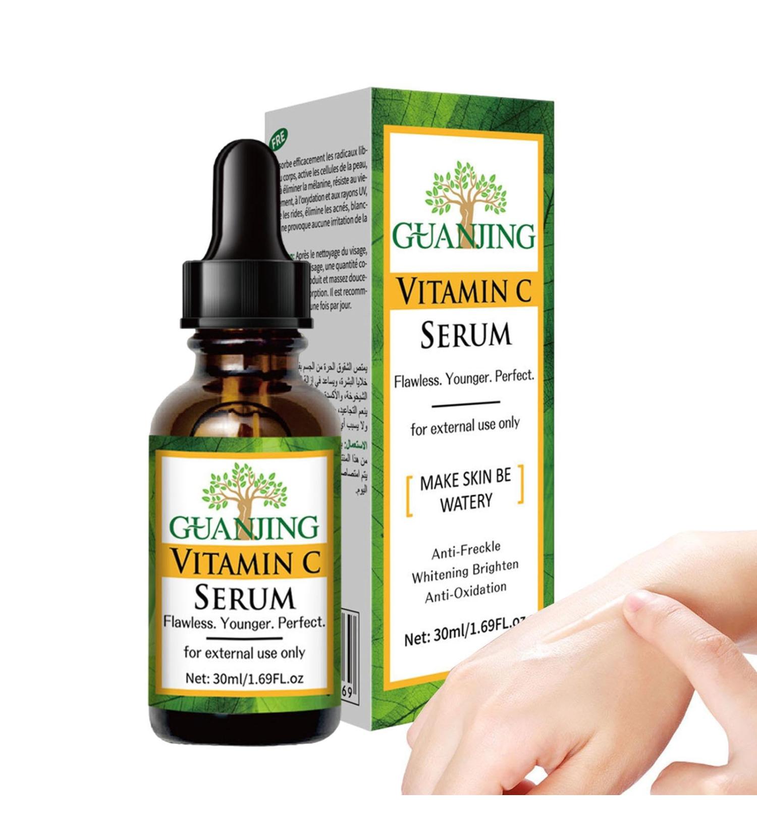 Brightening DropFacial Skin Care Moisturizing Vitamin C Essence Moisturizing Facial Skin Care Products to Reduce Melanin Damaged Skin and Skin Aokley - Buy Online on GoSupps.com