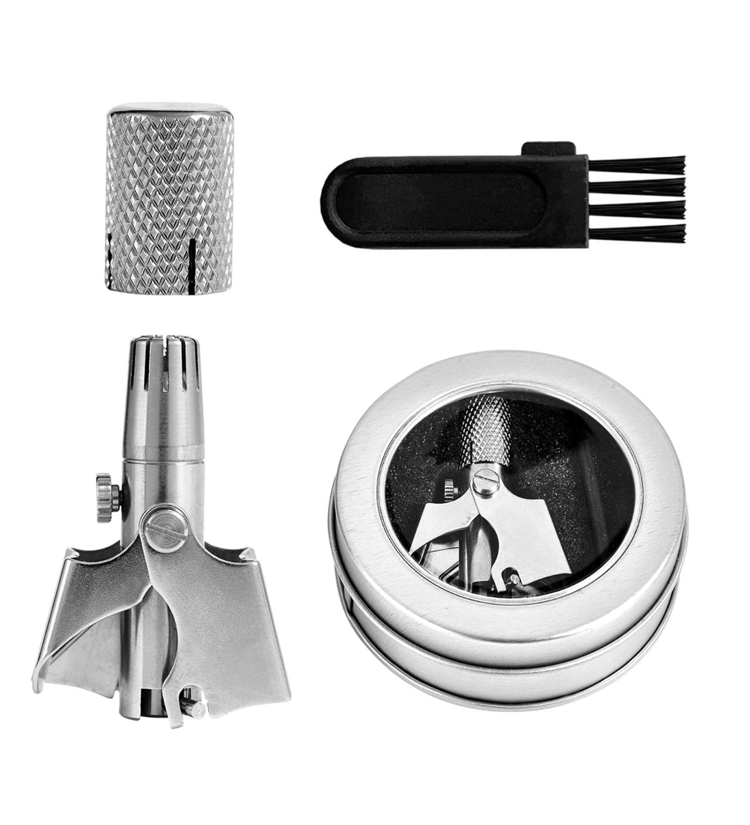 Buy Manual Ear & Nose Hair Trimmer - Waterproof Battery-Free Capping Upgrade | Best for Men & Women - International Shipping Available - Buy Online on GoSupps.com