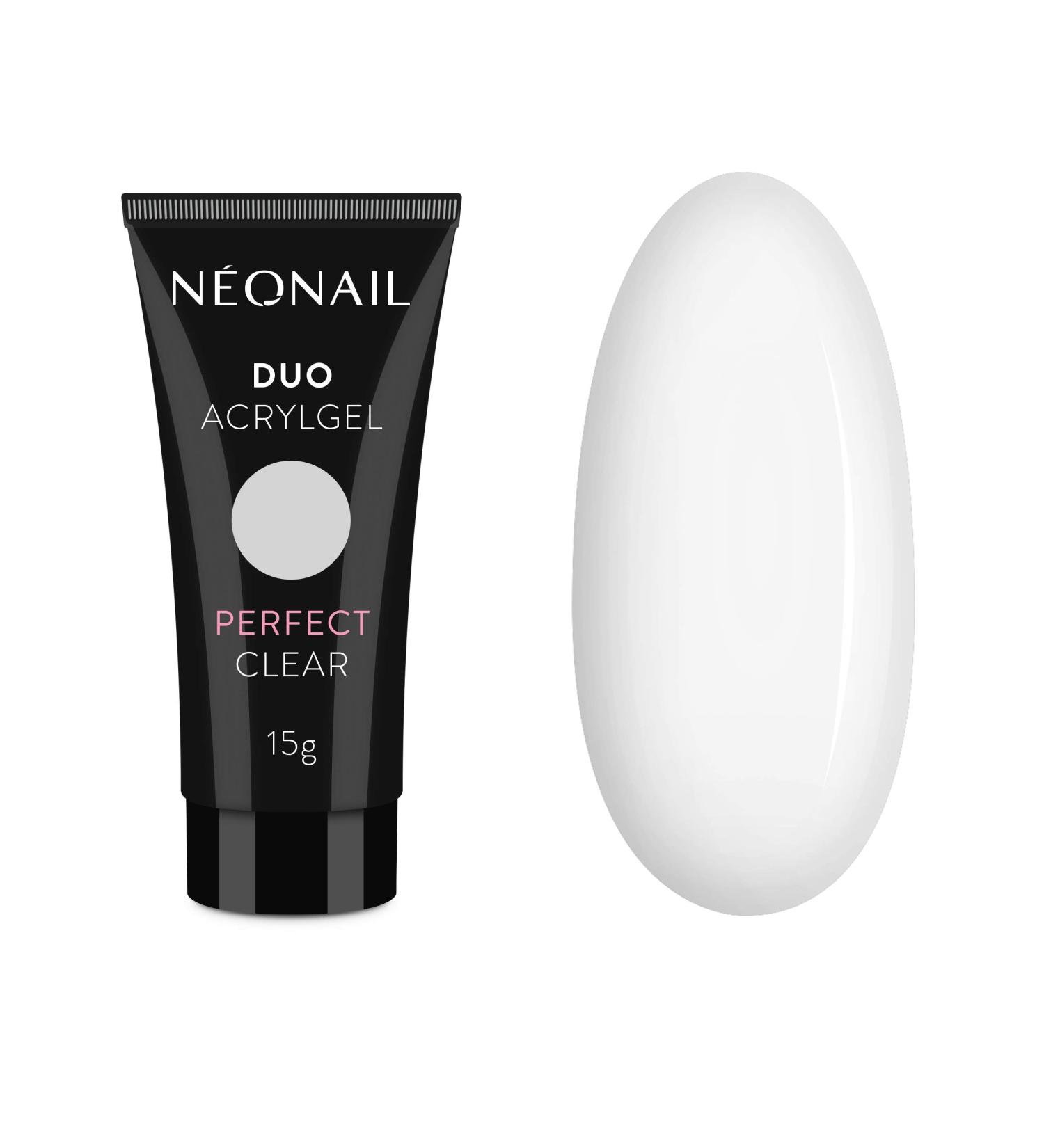 Neonail professional duo acrylgel 15g nail extension artificial nail nail modeling structure gel builder gel (perfect clear) perfectly clear