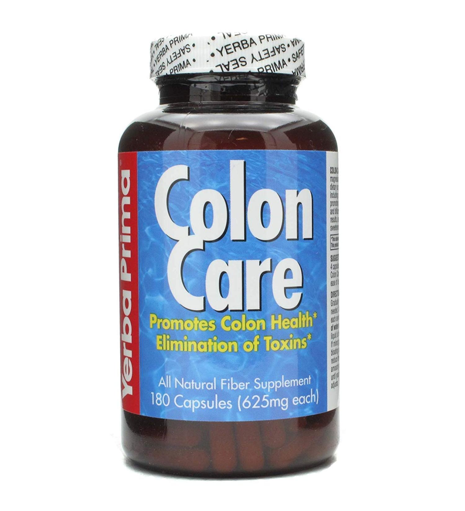 Yerba Prima Colon Care - 625 mg - 180 Capsules