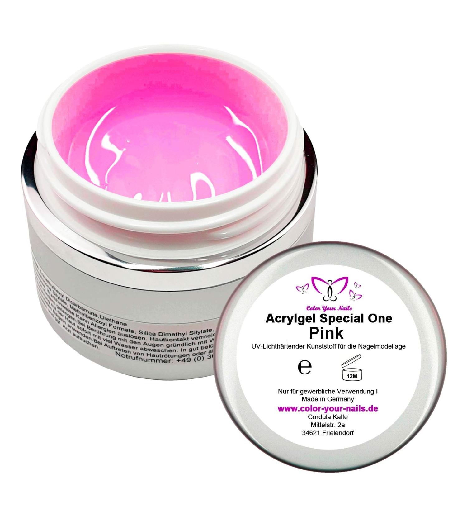 Special One Acrylic Gel Pink 5g - Perfect for Baby Boomers | Versatile Gel for Easy Application | International Shipping Available - Buy Online on GoSupps.com