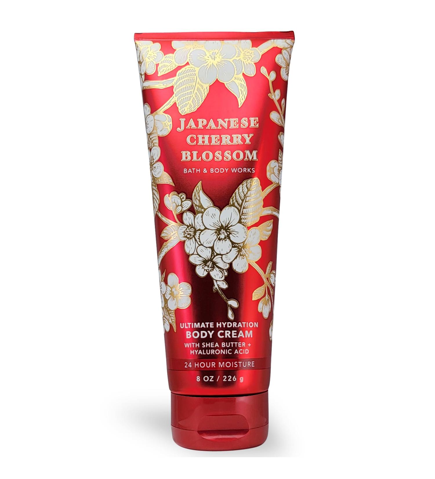 Buy Women's Body Cream with Shea Butter - Japanese Cherry Blossom 8 OZ | Nourishing Bath & Body Care - Buy Online on GoSupps.com