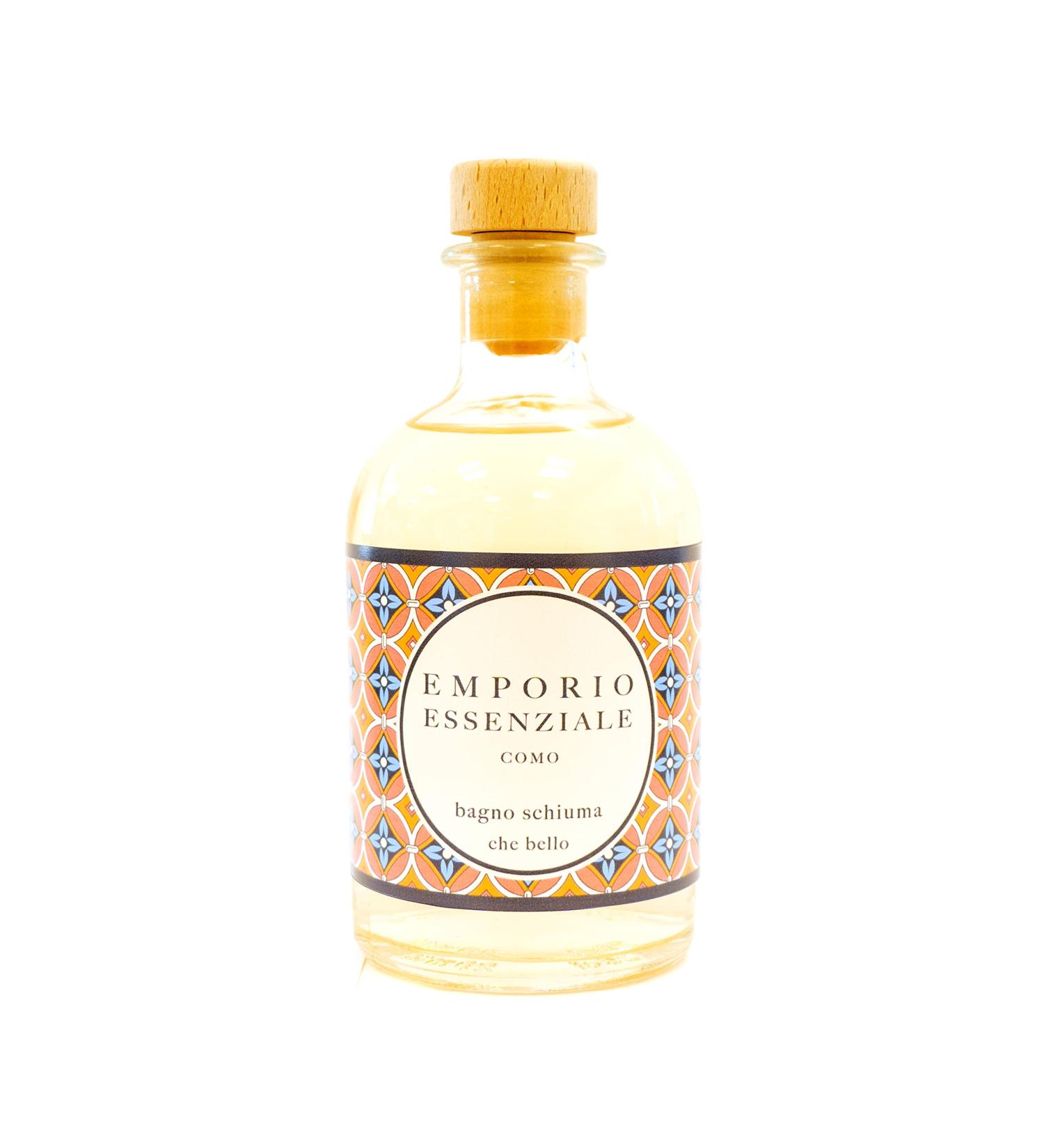 EMPORIO ESSENZIALE 250ml Bath Foam QUI BEAU Scent - Gentle liquid soap for the skin fragrant bath foam