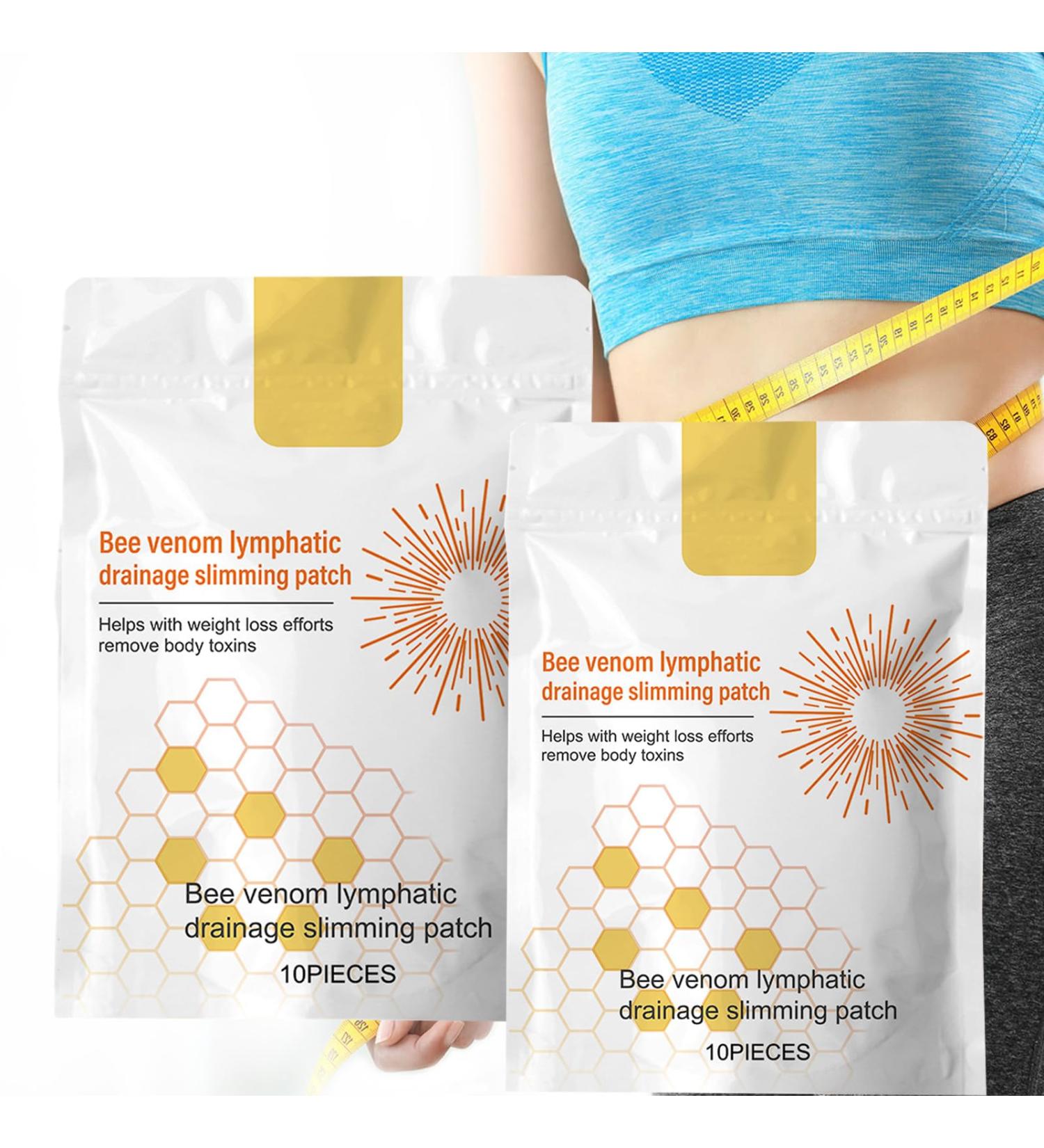Bee Venom Lymphatic Drainage & Slimming Patches Bee Venom Lymphatic Drainage Slimming Patch Bee Venom Slimming Patches Bee Venom Lymphatic Patches (2PCS) - Buy Online on GoSupps.com