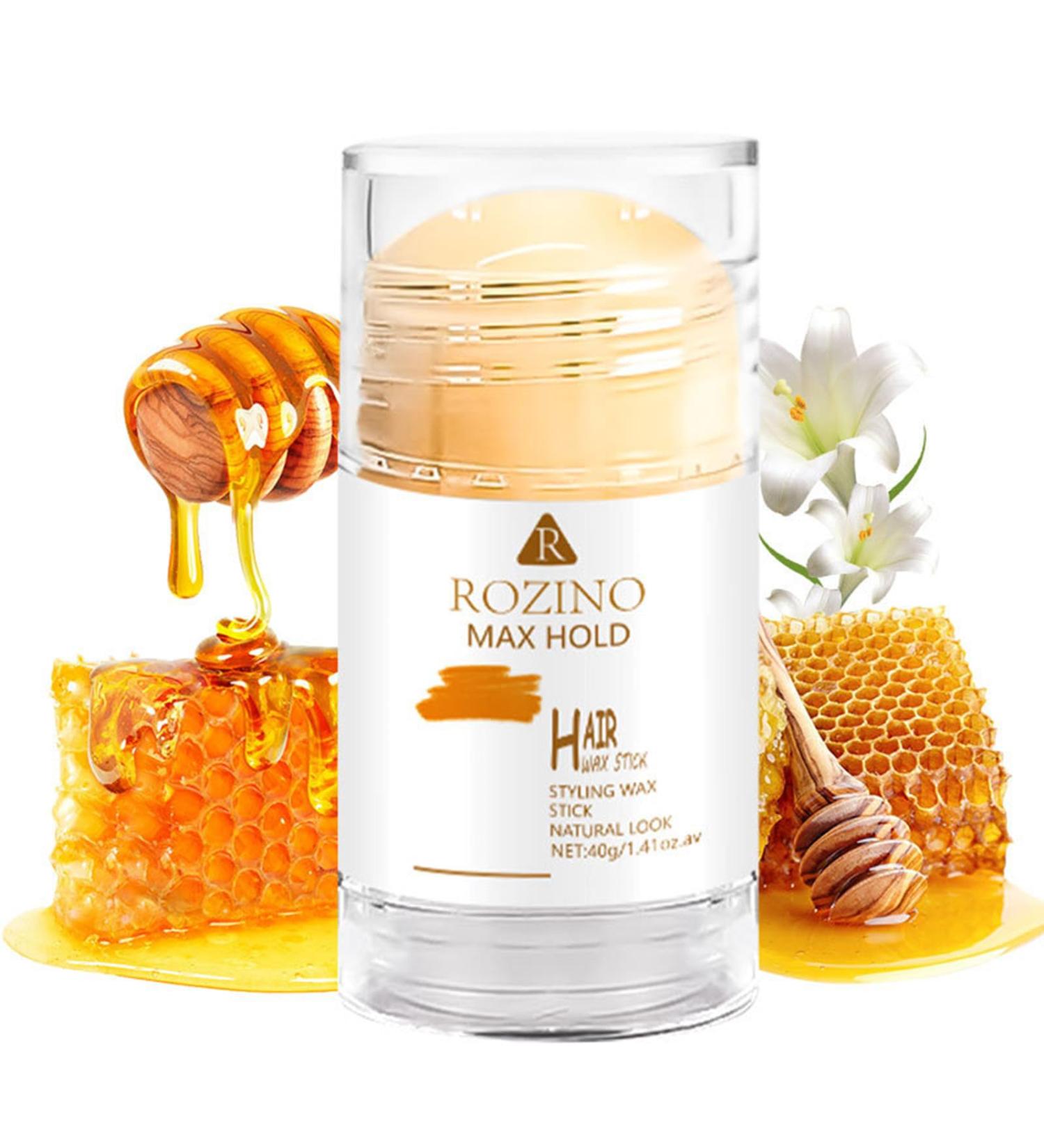 Smooth Hair Wax Hair Styling Pomade for Smoothing Flyaways and Hair Edges Anti-Frizz Finishing Stick for Kids Women and Men Long Lasting Hold and Refreshing Non-Toxic - Buy Online on GoSupps.com