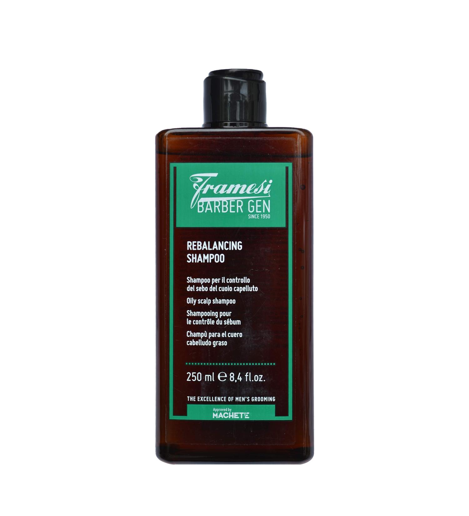 Framesi Barber Gen Rebalancing Scalp Shampoo for Oily Hair - 8.4 fl oz | Buy Internationally - Buy Online on GoSupps.com