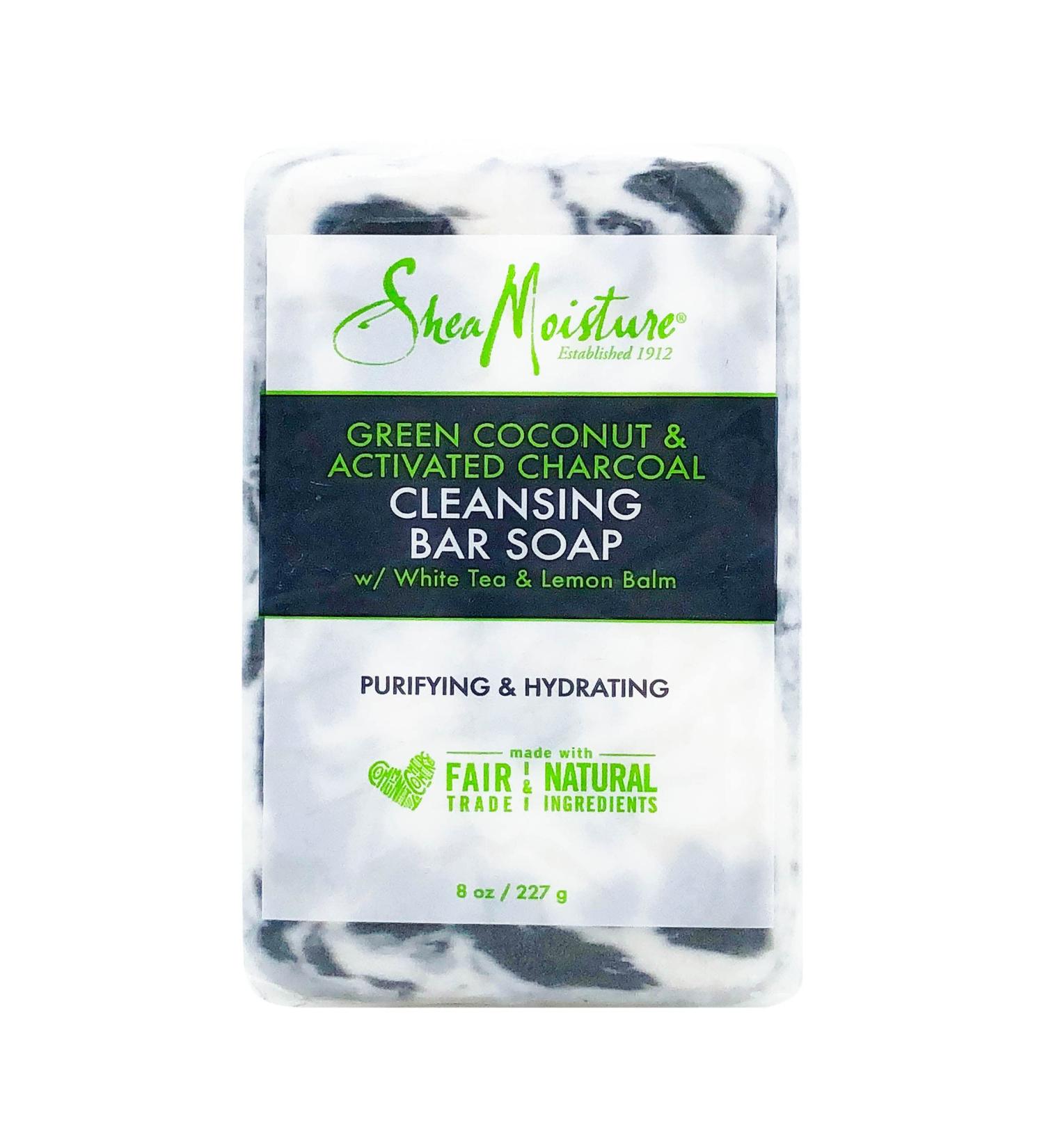 Shea Moisture 8 oz Cleansing Bar Soap - Gentle Cleanser for Smooth Skin - Buy Online on GoSupps.com