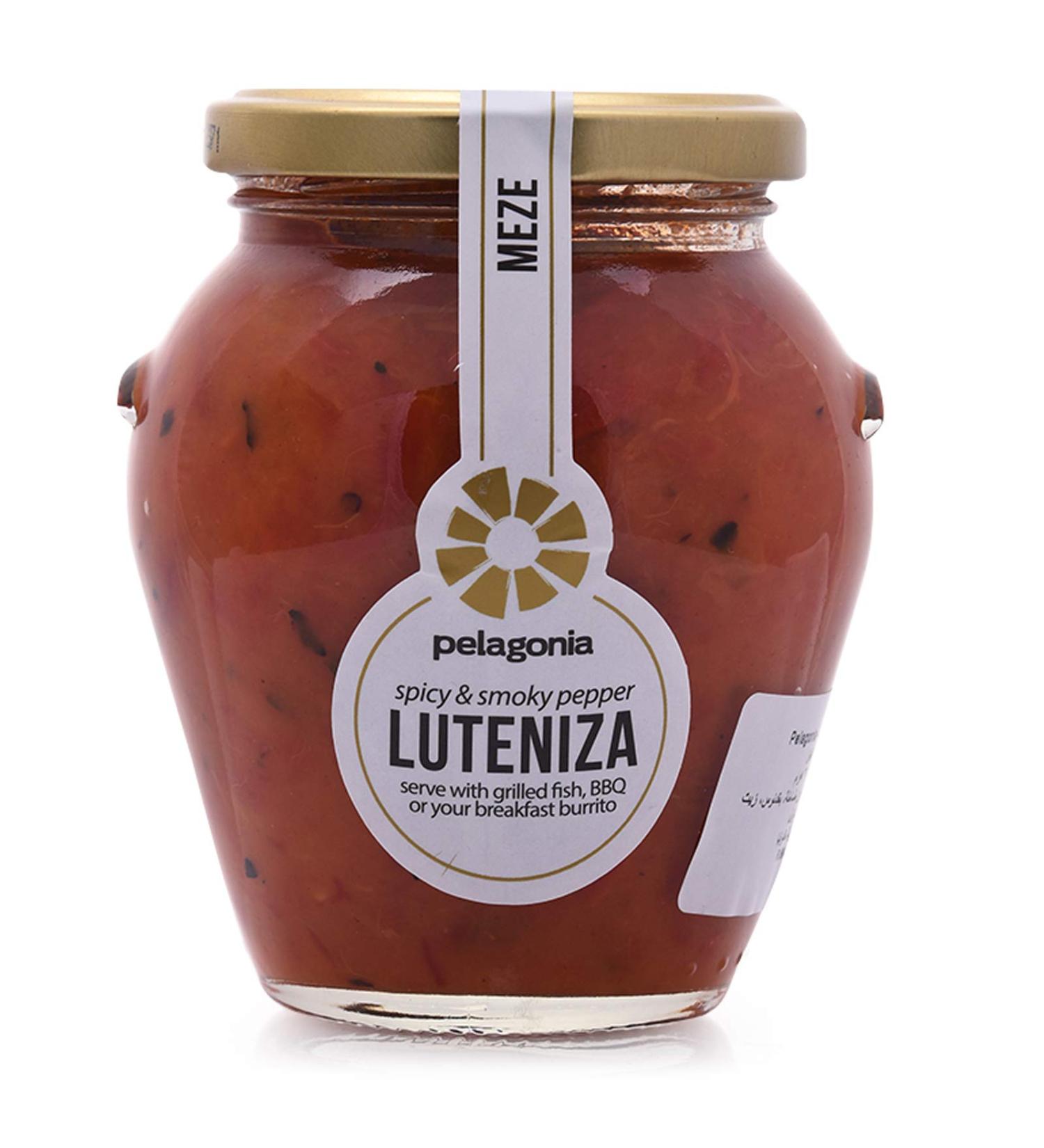 Buy Pelagonia Luteniza - Spiced & Smoked Red Pepper Puree 314g | International Shipping Available - Buy Online on GoSupps.com