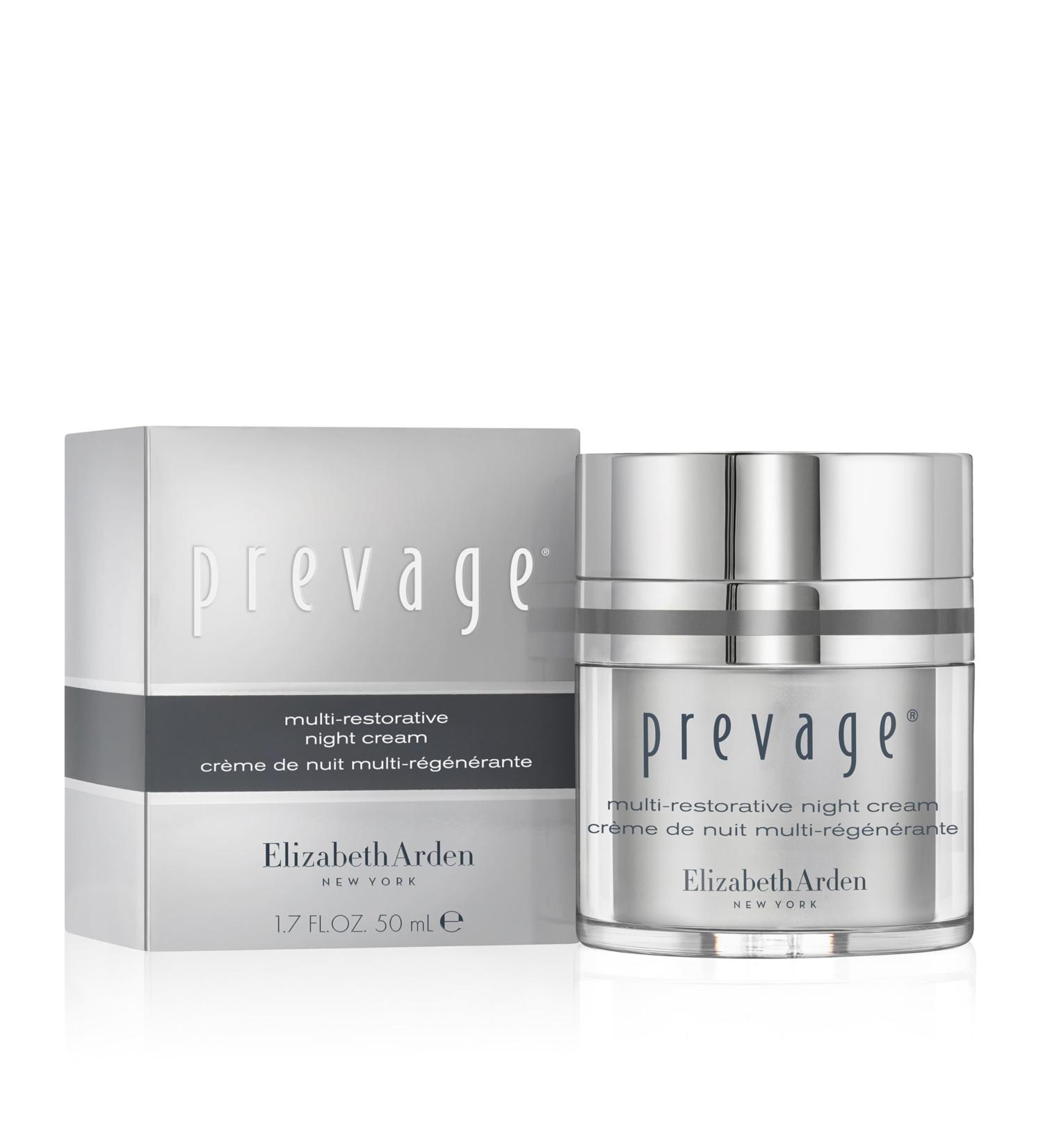 Elizabeth Arden PREVAGE Multi-Restorative Night Face Cream with Idebenone & Bio-Rhythm Recovery Complex Moisturizer for Smoother Firmer Skin 1.7 oz - Buy Online on GoSupps.com