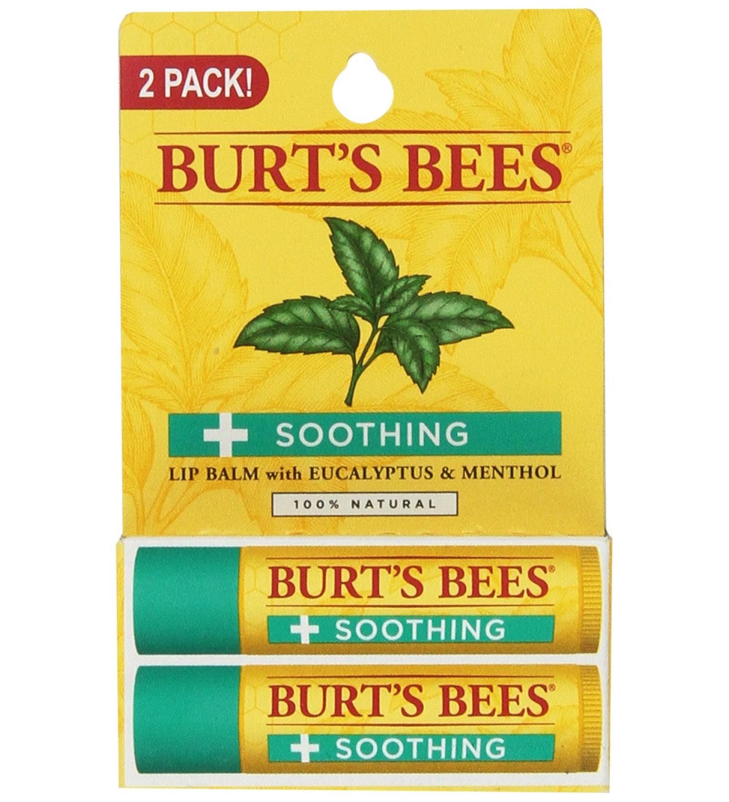 Soothing Lip Balm Blister Pack - 2 Pack | Hydrating & Nourishing Lip Care - Buy Internationally - Buy Online on GoSupps.com