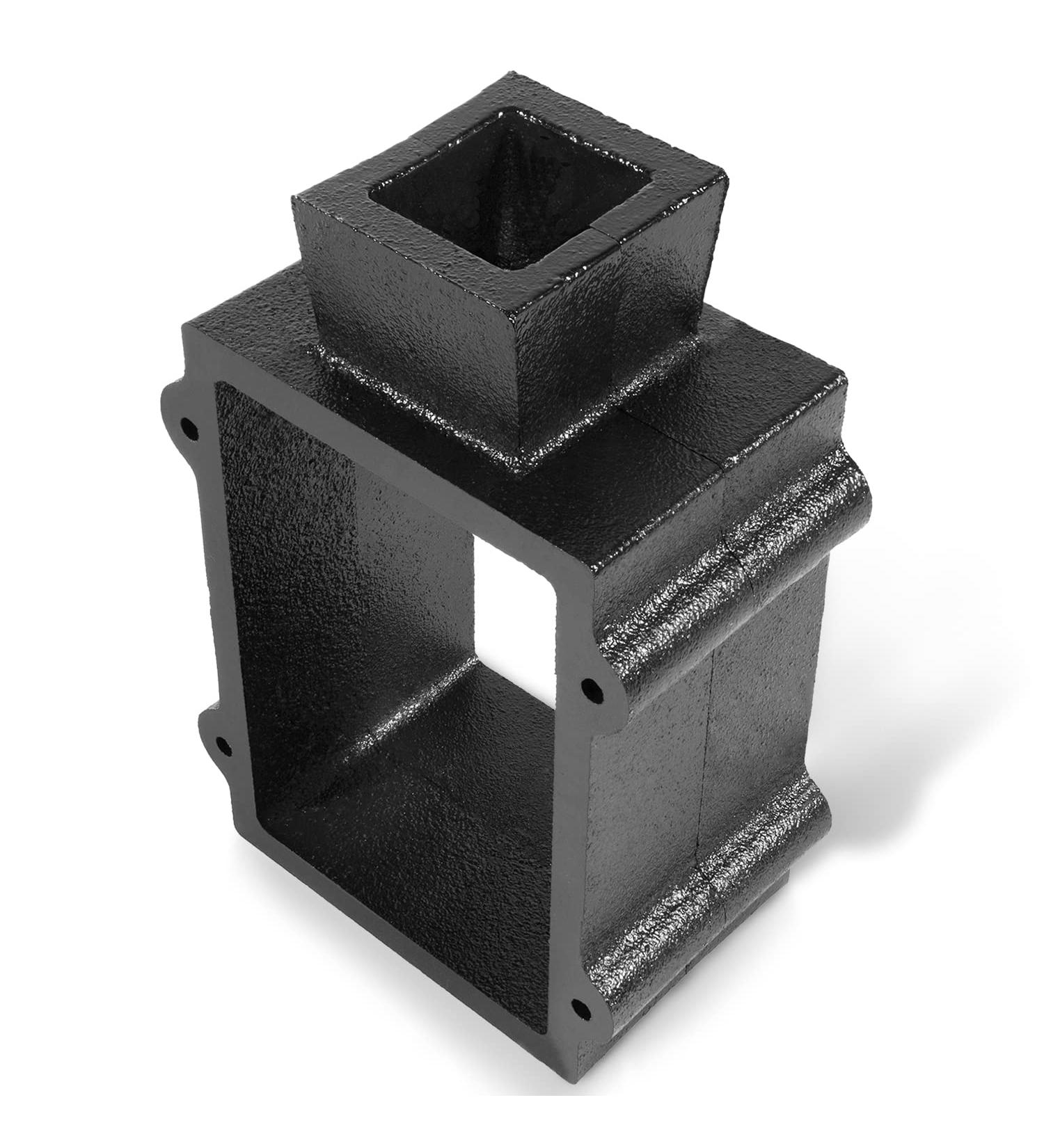 Deecaray Black Cast Iron Flask Mold Holder - 2 Pieces for Sand Casting Metal Jewelry and Tools - Buy Online on GoSupps.com