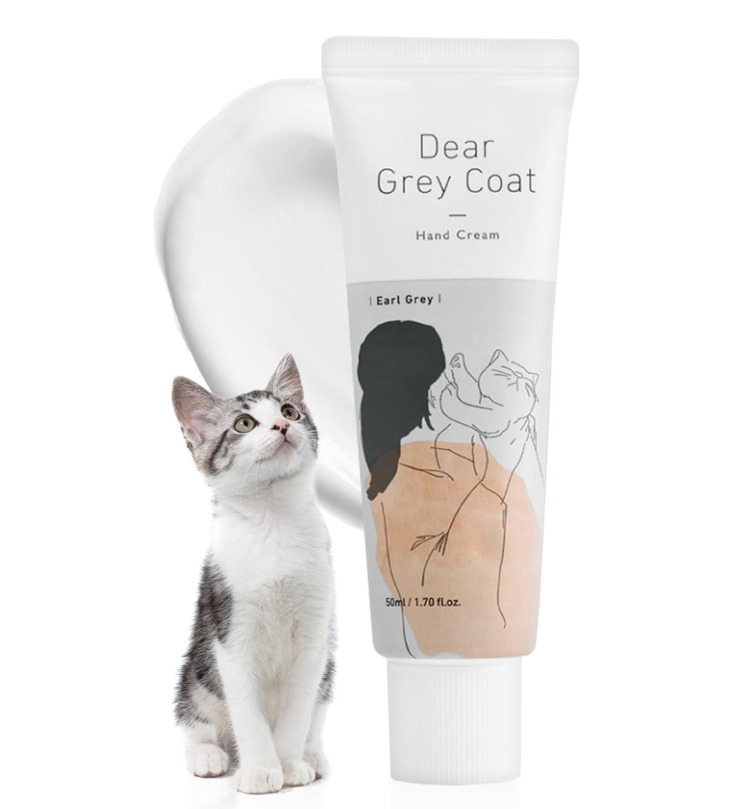 Hand Cream for Cat Lovers - Non-Greasy Earl Grey Scented Shea Butter Lotion | Cat Safe Ingredients | 1.7 fl oz - Buy Online on GoSupps.com