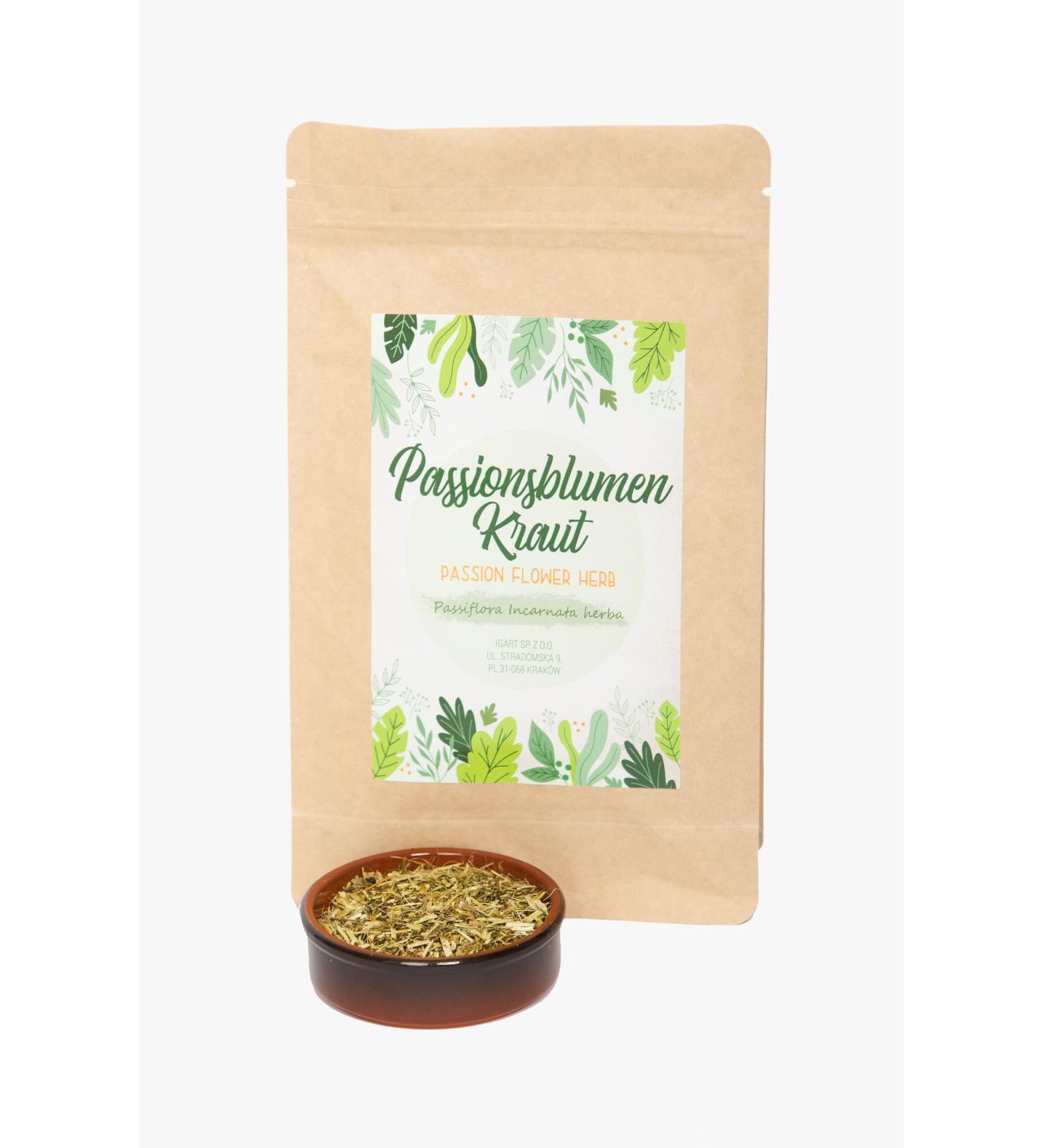 Igart Passionflower Herb 250g | Passionflower Herb Tea Herbal tea | Passiflora Incarnata 250 g (Pack of 1) - Buy Online on GoSupps.com