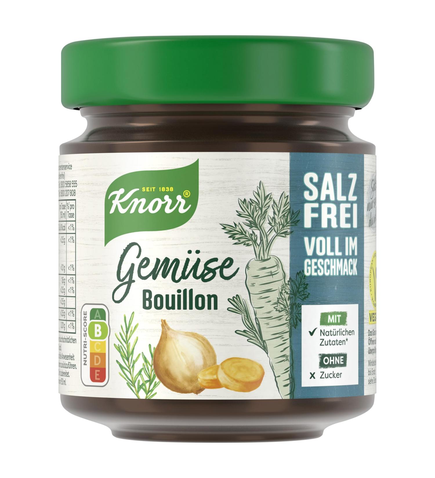 Knorr Vegetable Bouillon Salt-Free - Flavorful 85g for International Shipping | Best Quality Stock - Buy Online on GoSupps.com
