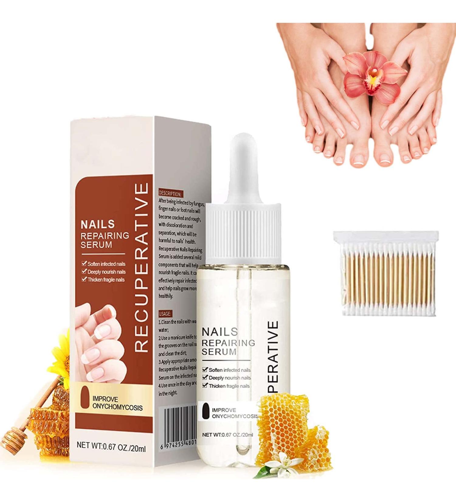 7 Days Nail Growth and Strengthening Serum Natural Nail Growth And Strength Serum Nail Repair Solution for Damaged and Discolored Nails Promotes Rapid Growth & Avoids Flaking (1pcs) - Buy Online on GoSupps.com