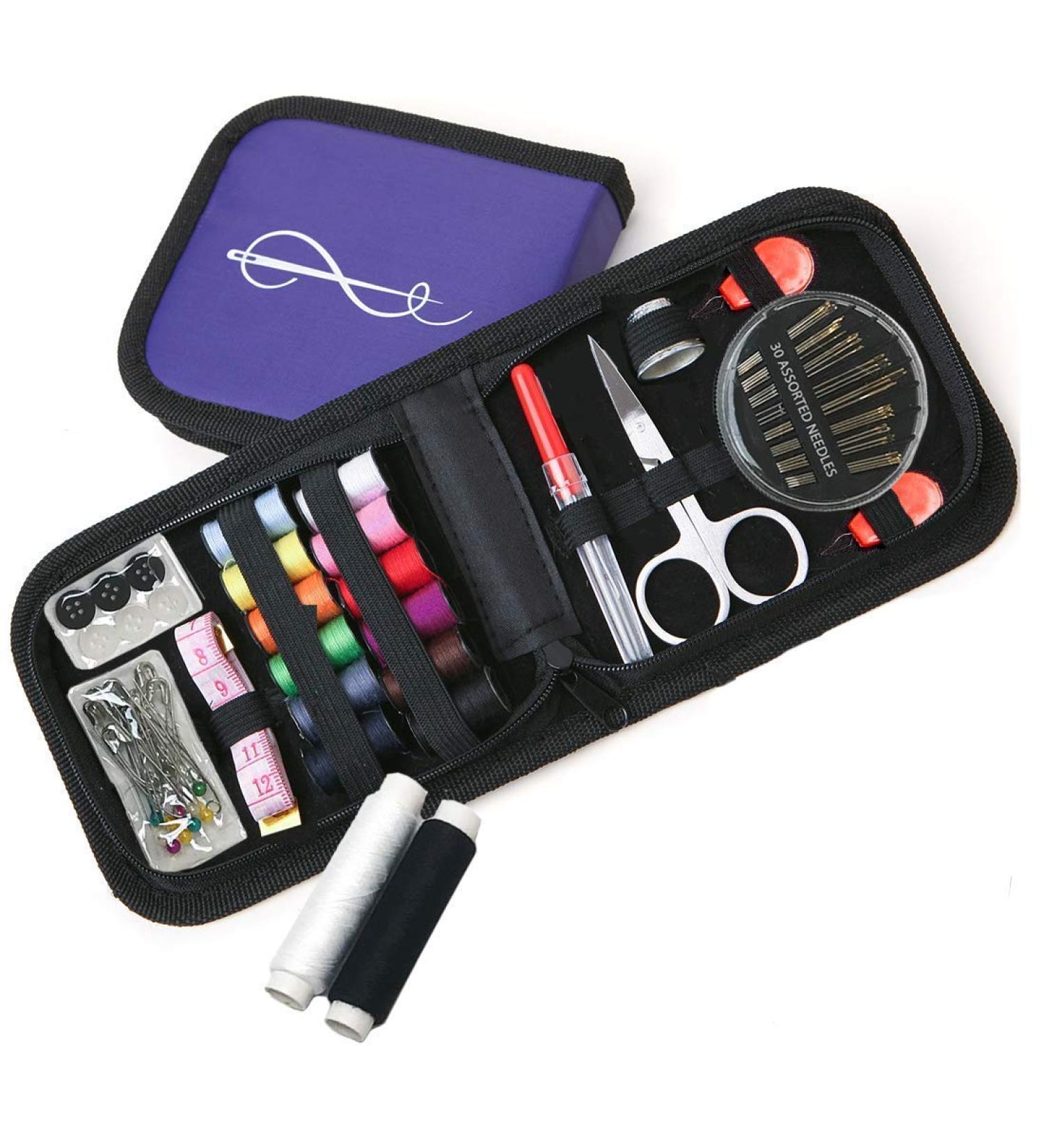 Craftlab Mini Sewing Kit - 78 Emergency Accessories for Home, Travel & Emergencies - Buy Online on GoSupps.com