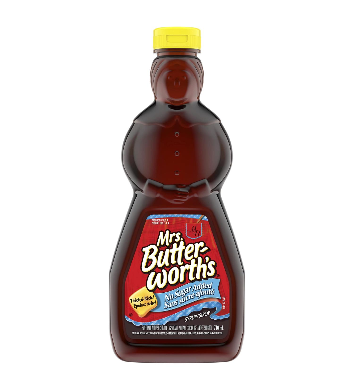 Mrs. Butterworth's Syrup No Sugar Added 710ml 1 Pack No Sugar 710 ml (Pack of 1) - Buy Online on GoSupps.com