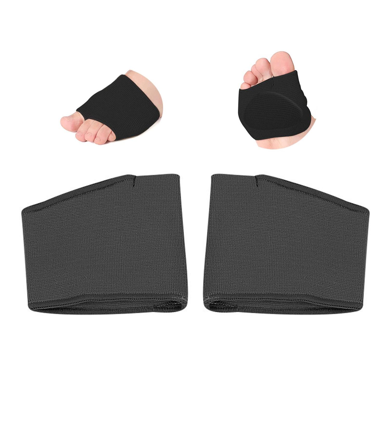 Metatarsal Cushions for High Heels | Gel Foot Pads for Pain Relief | Black | Size S 5-8(Women) 5-6.5(Men) - Buy Online on GoSupps.com