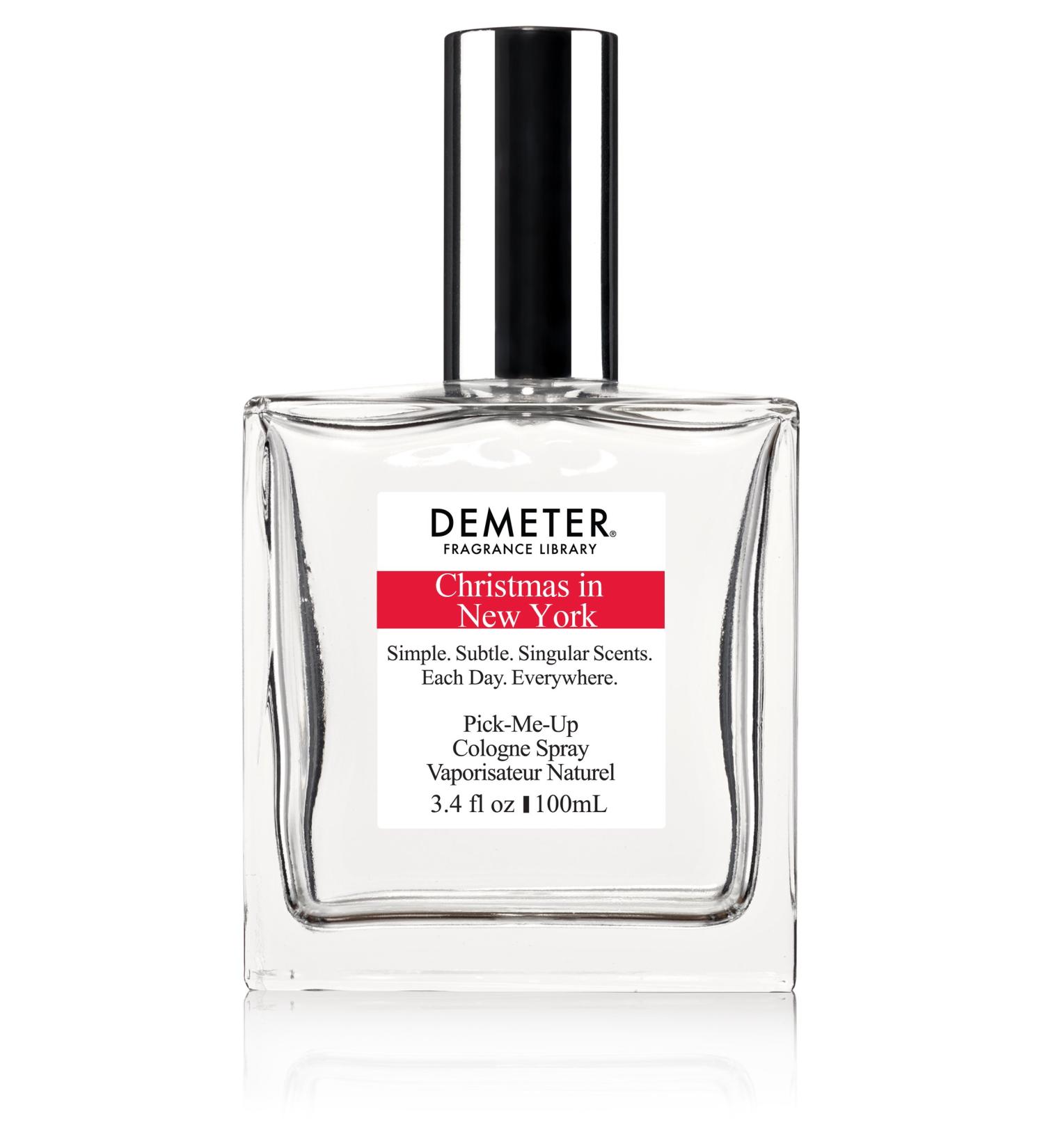DEMETER Christmas in New York 3.4 Oz Cologne Spray Perfume for Women and Men Christmas in New York 3.4 Fl Oz (Pack of 1)